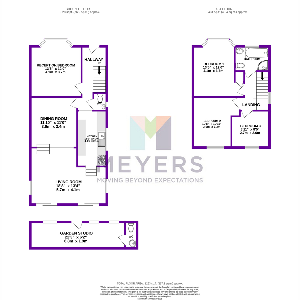 20, Middleton Road, Bournemouth floorplan