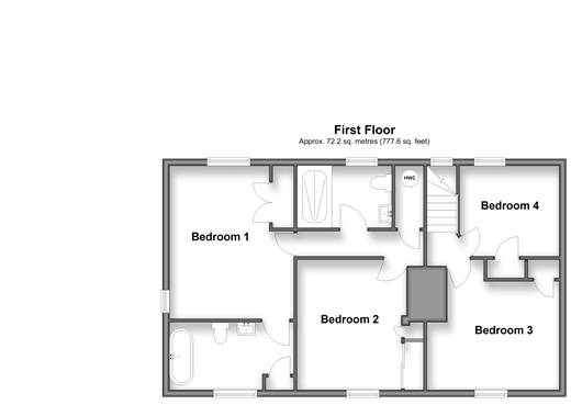 Clackhams Lane, Crowborough floorplan