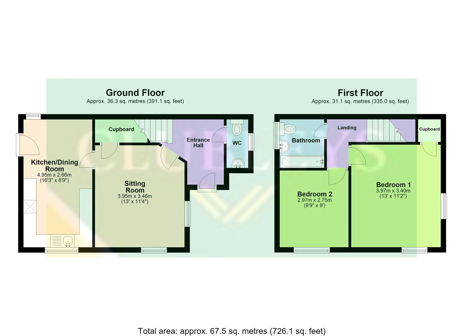 3, Ripley Place, Market Weighton floorplan