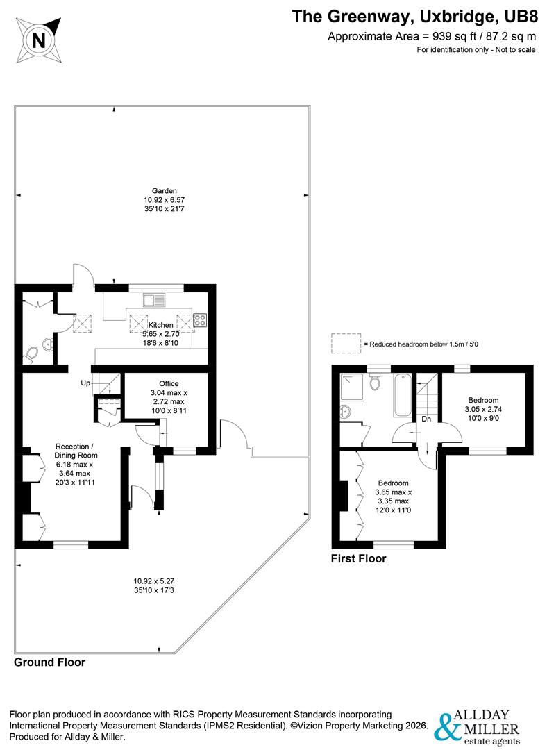 111, The Greenway, Uxbridge floorplan