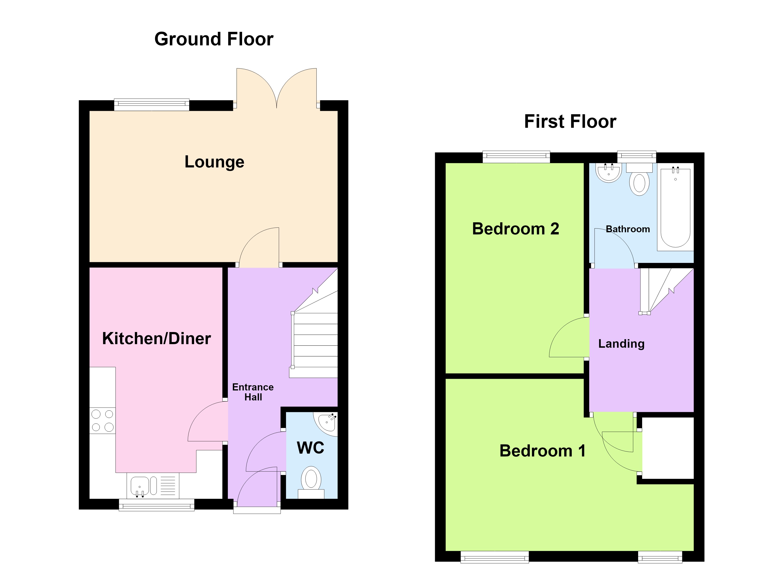 9, Heathrush Drive, Sheffield floorplan