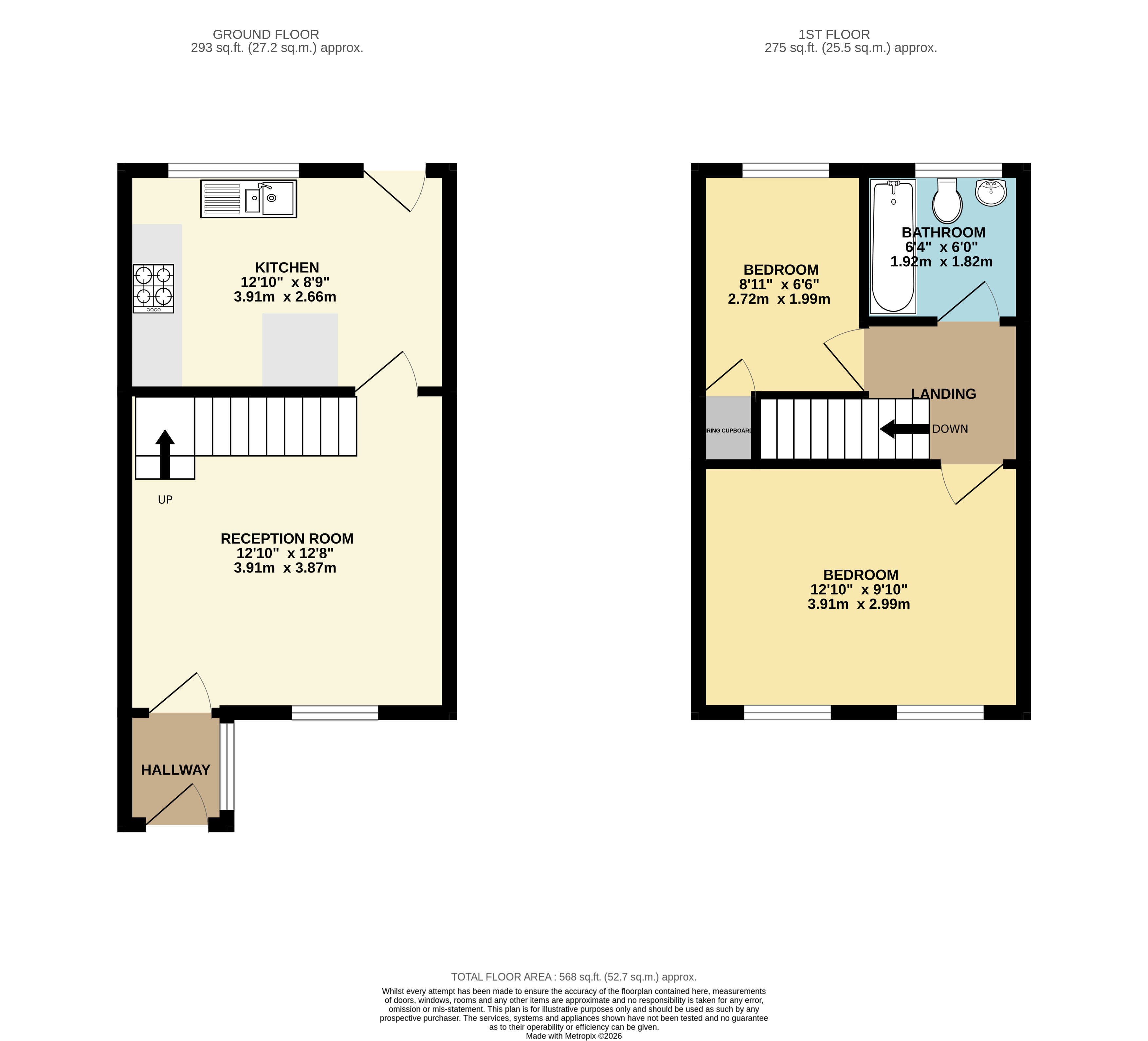 9, Leatherhead Gardens, Southampton floorplan