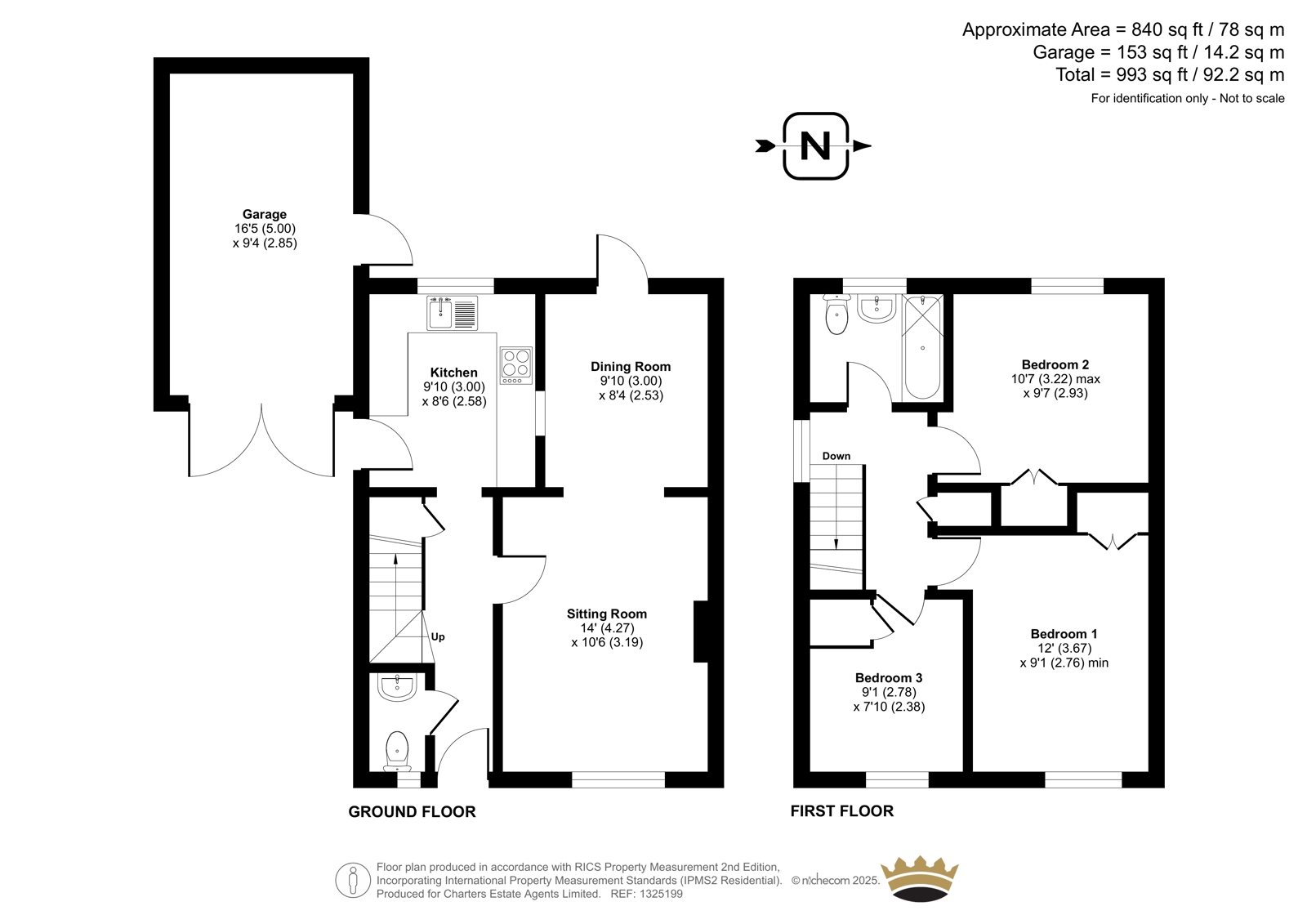 25, Merlin Close, Southampton floorplan