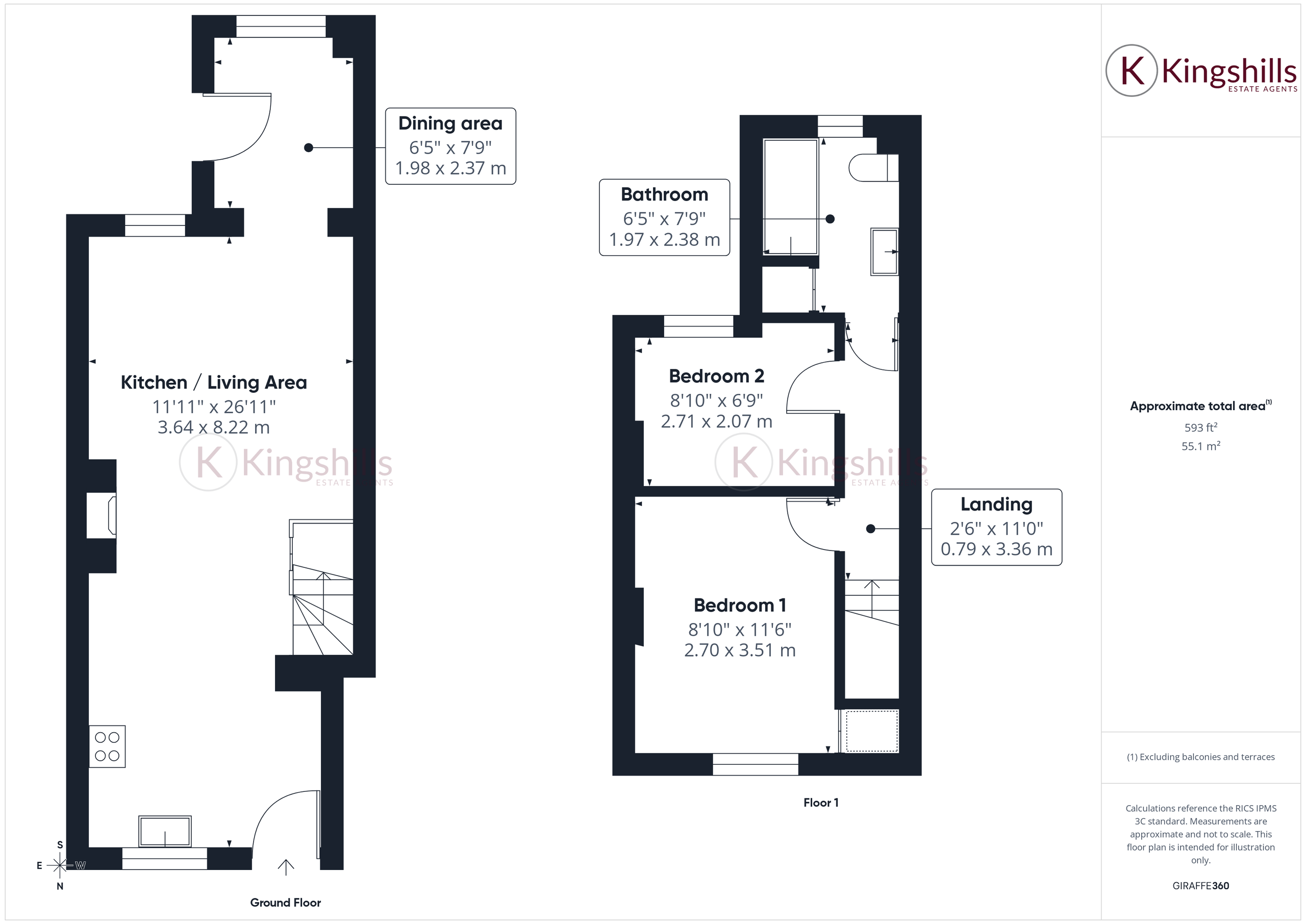 16A, High Wycombe floorplan