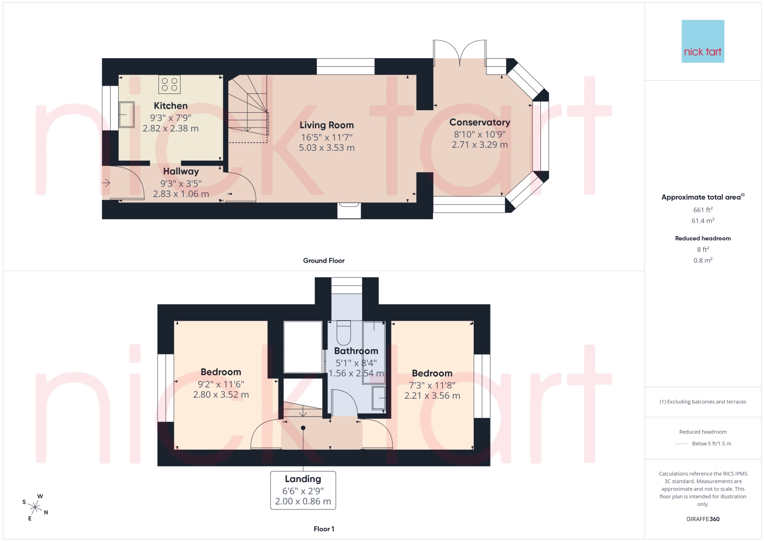 18, St. Saviour Close, Telford floorplan
