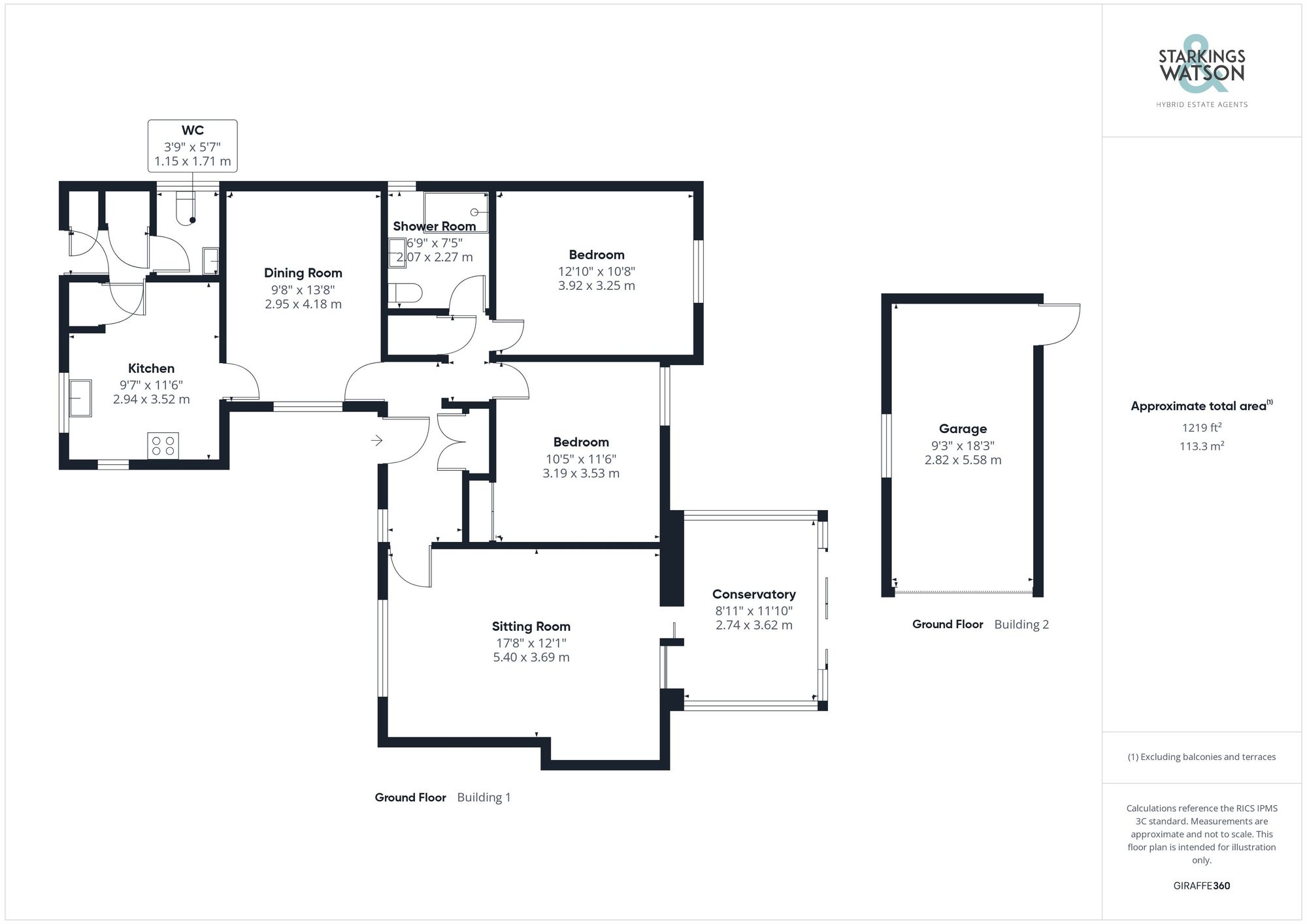 55a The Street, Norwich floorplan