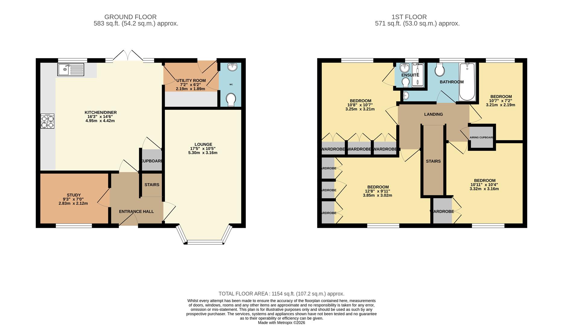 16, Kilpale Close, Caldicot floorplan