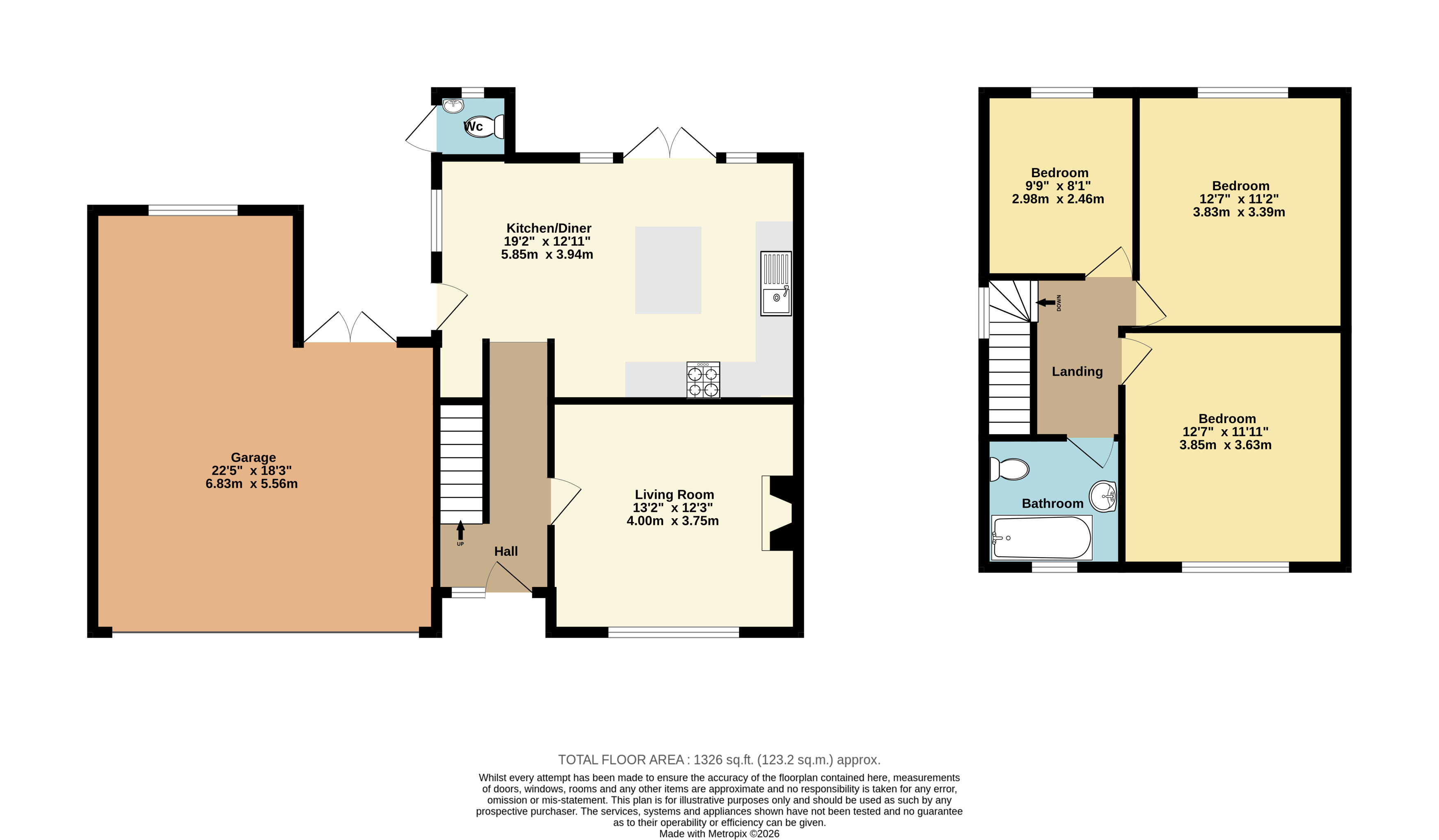 15, Roman Road, Kent floorplan