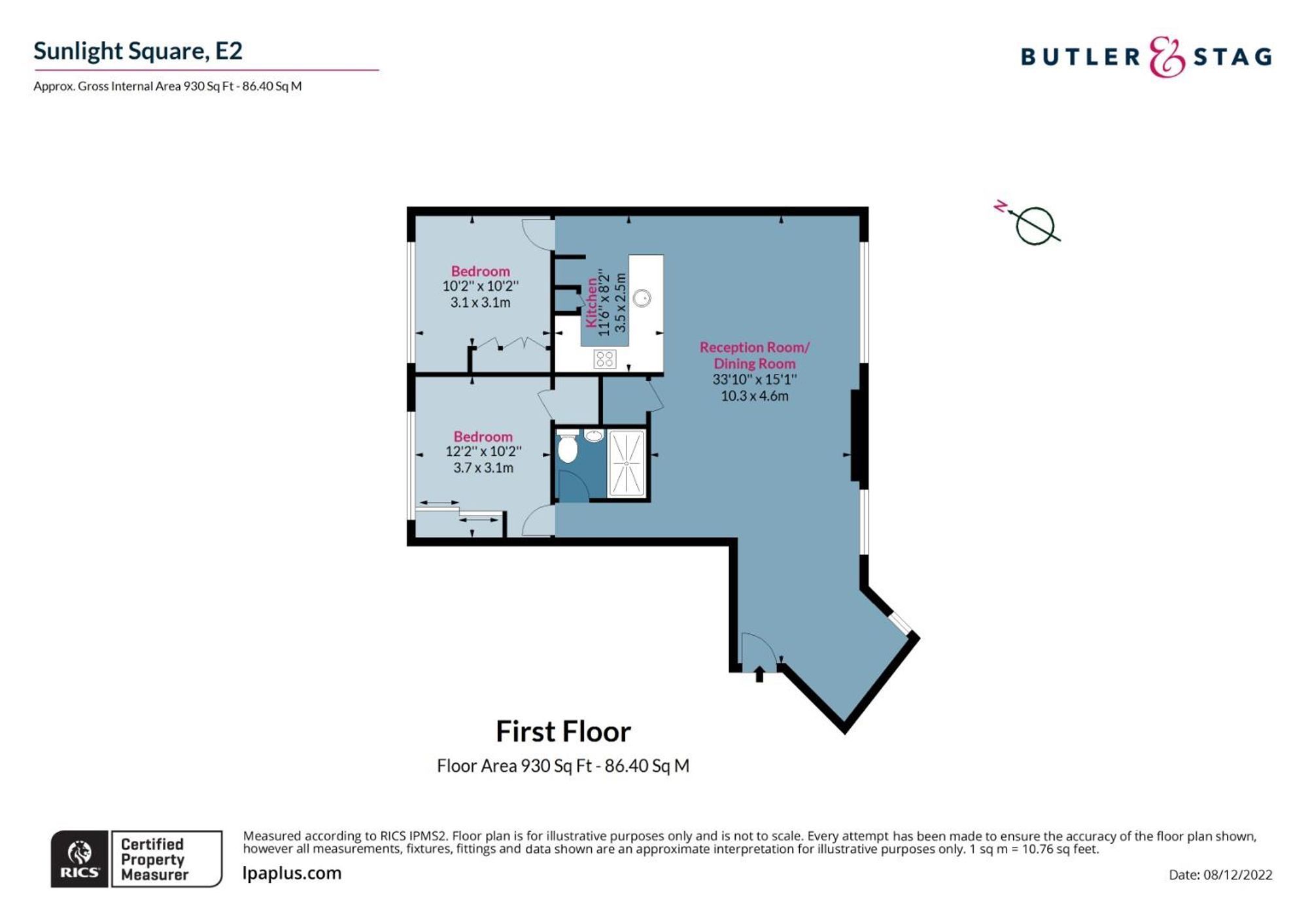 28 Sunlight Square, London floorplan