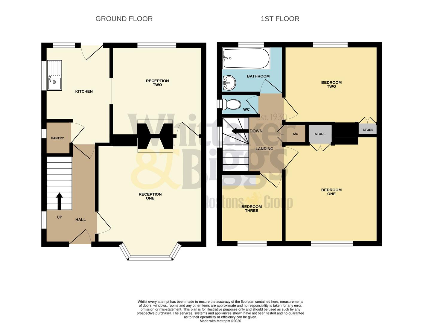 1, Albion Street, Leek floorplan