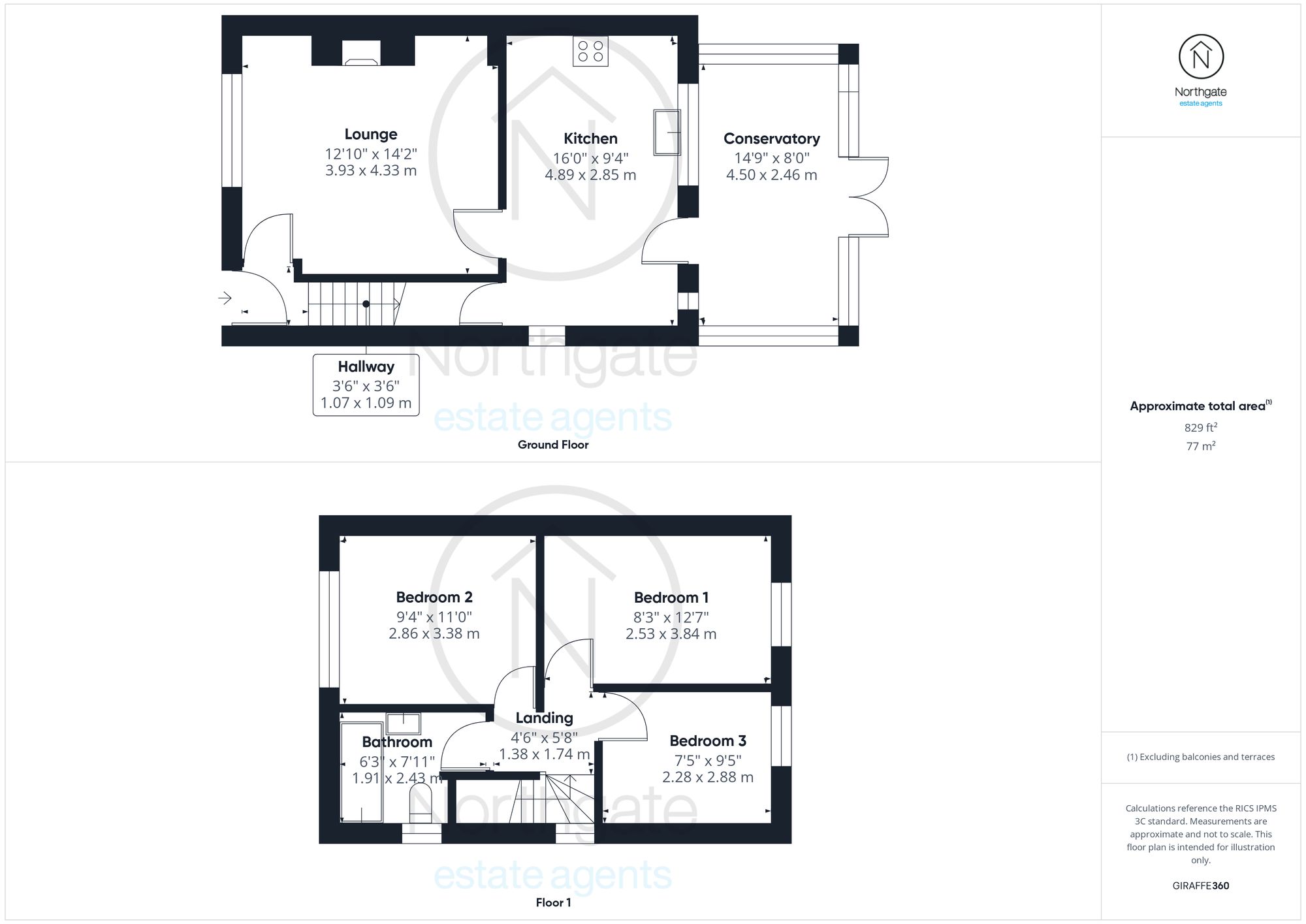 2 Middridge Road, Ferryhill floorplan