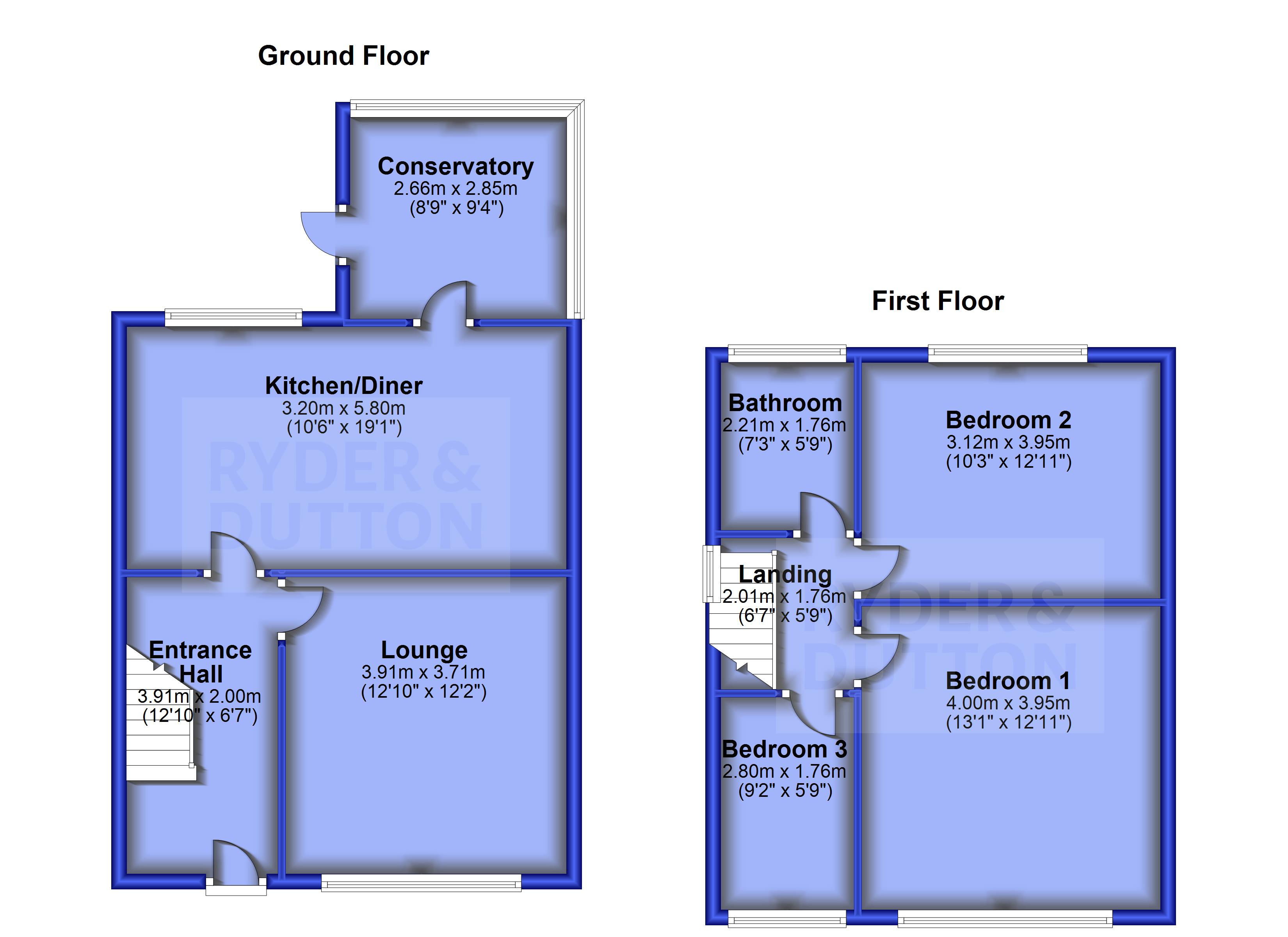 Ridgeway, Dalton, Huddersfield, West Yorkshire HD5, 3 bedroom semi ...