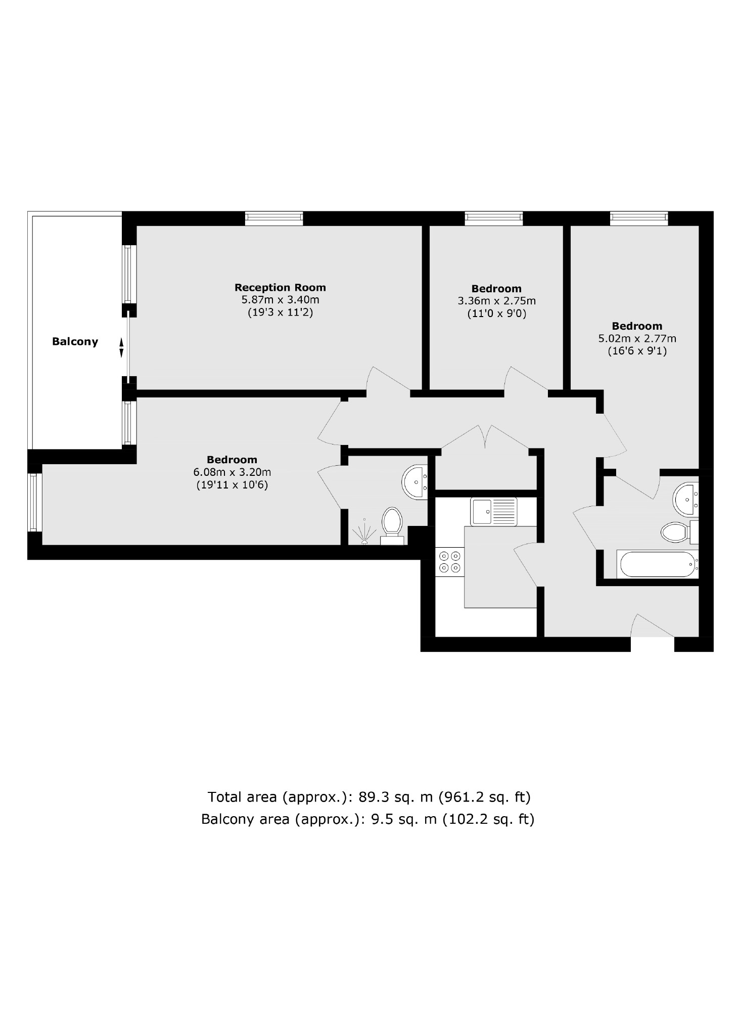 Flat 34, Advertiser Court, 2, Telegraph Avenue, London floorplan