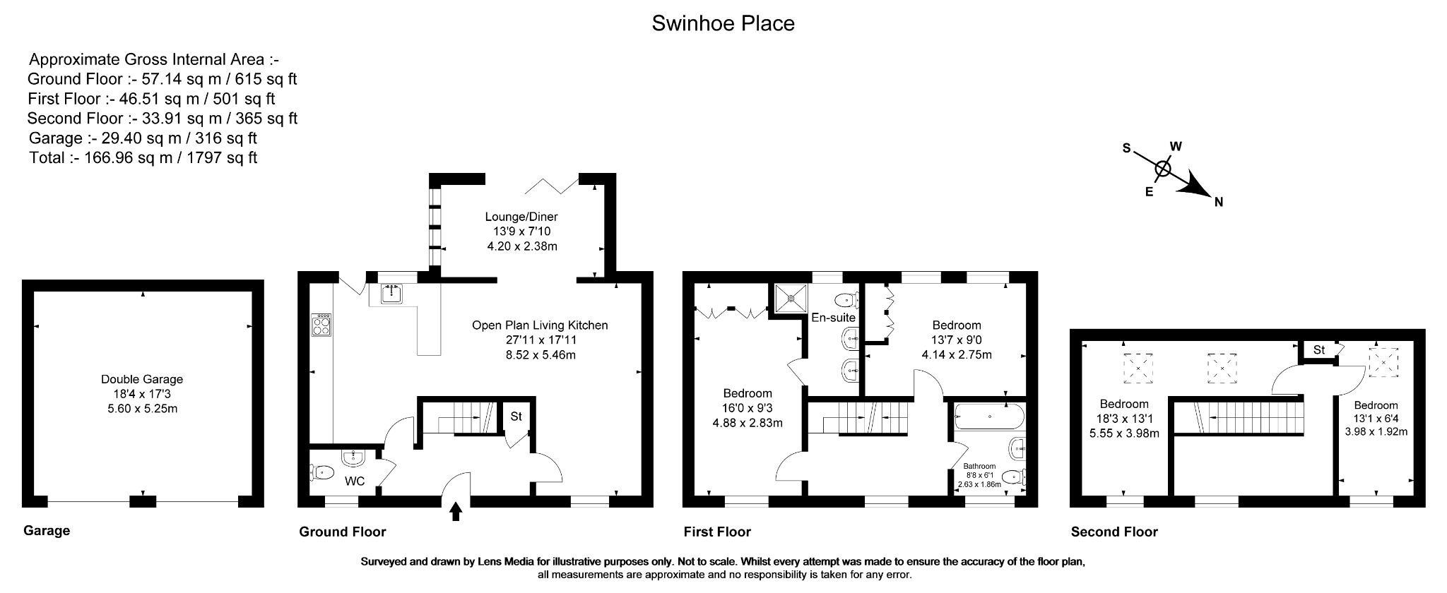 30, Swinhoe Place, Warrington floorplan
