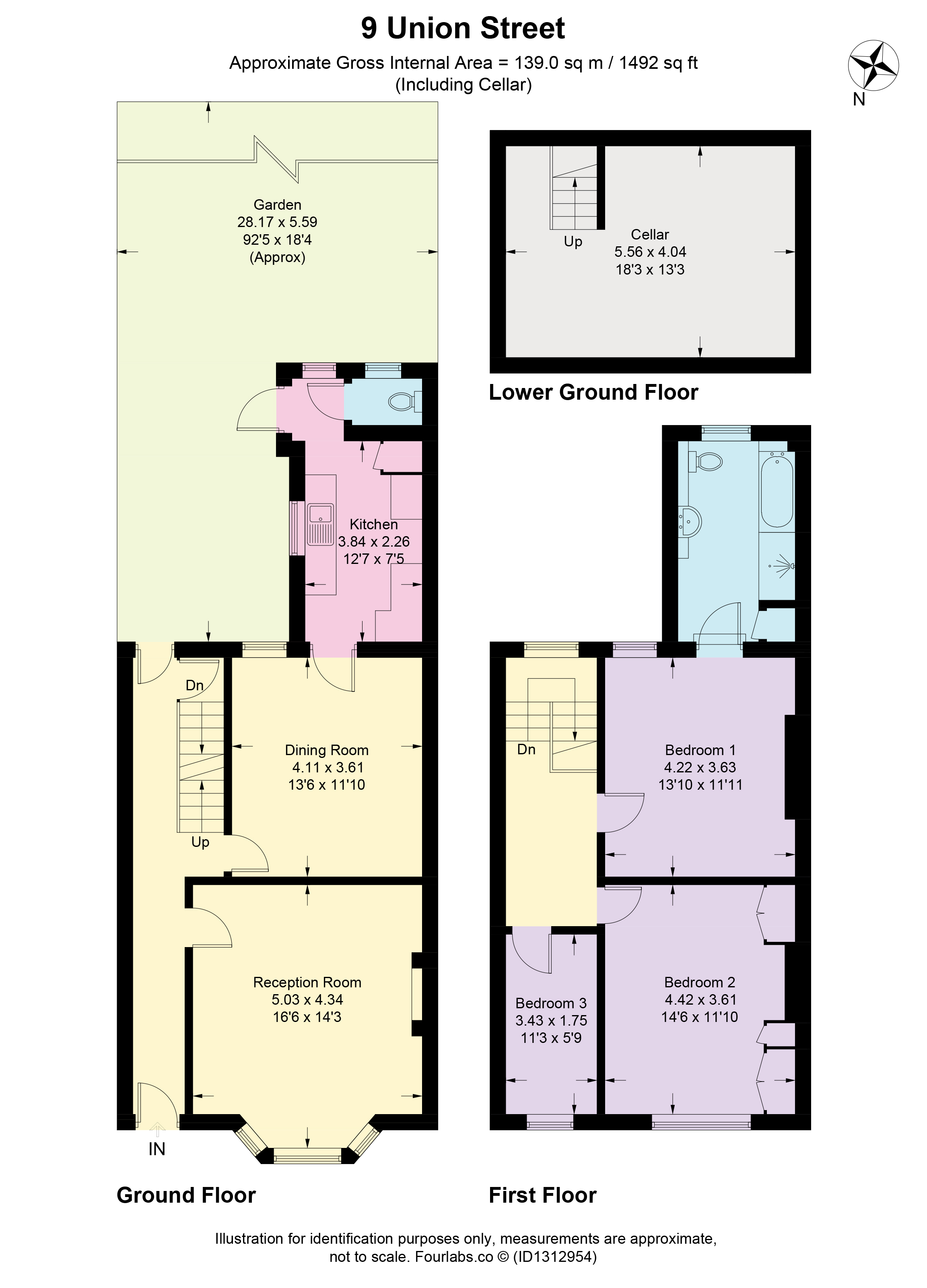 9, Union Street, Barnet floorplan