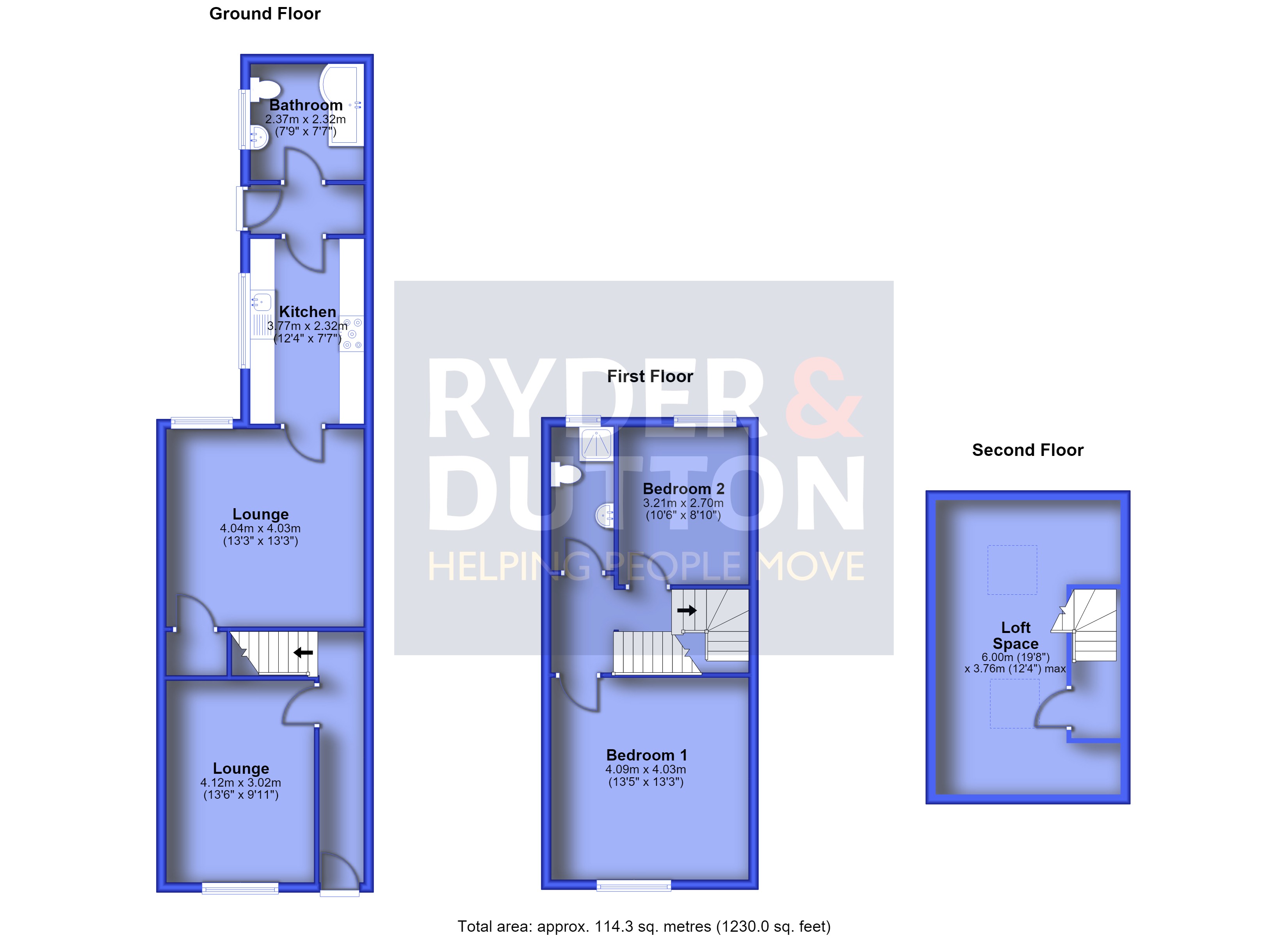 15, Brompton Street, Oldham floorplan