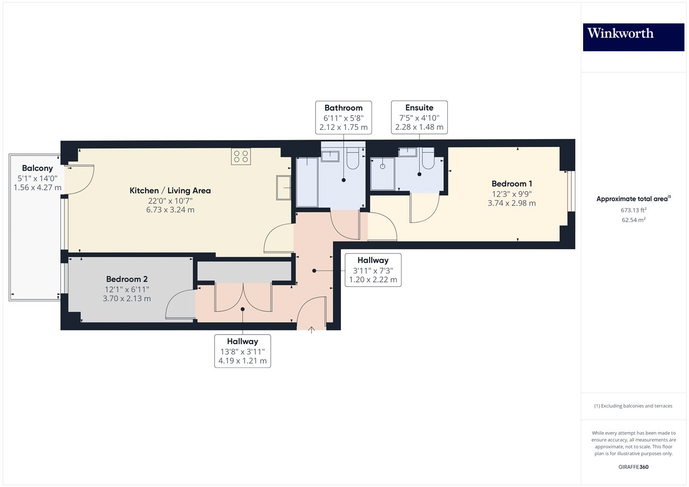 Halley House, Kingsbury floorplan