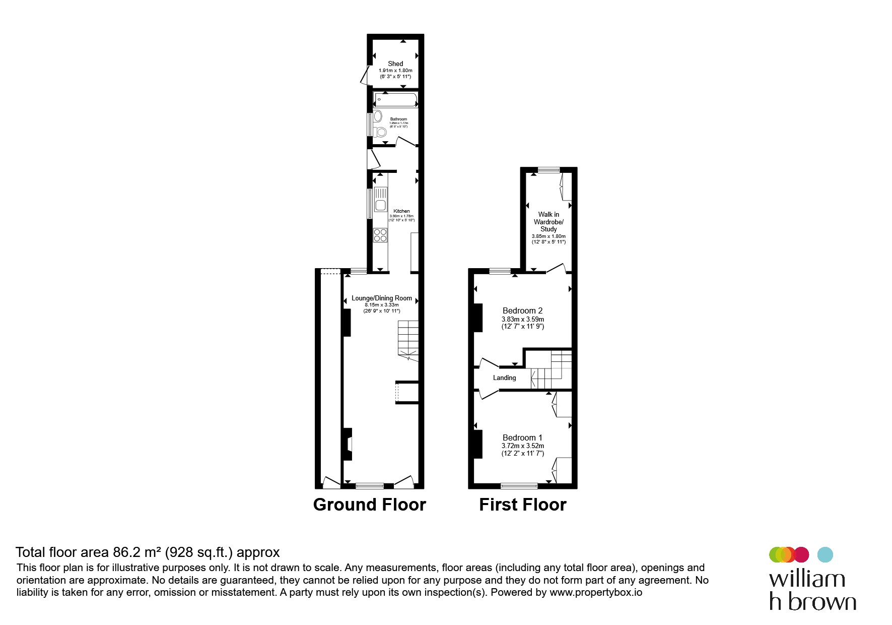 161, Beatrice Road, Leicester floorplan