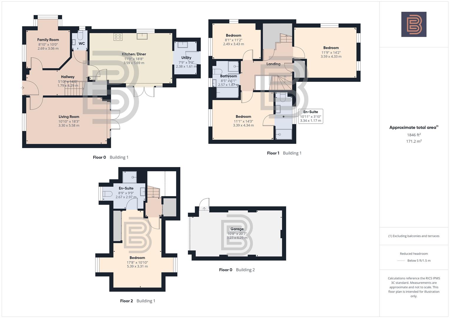 14, Chatton Close, Rugby floorplan