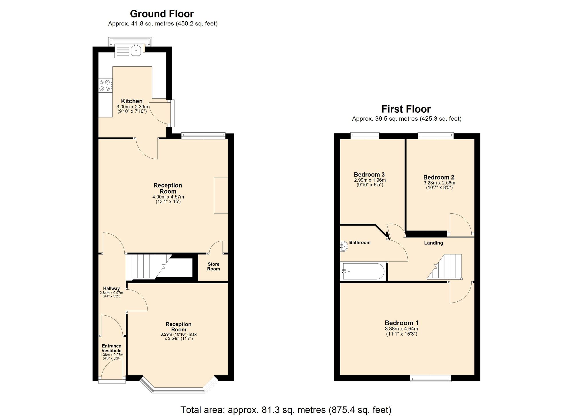 218 Briercliffe Road, Burnley floorplan