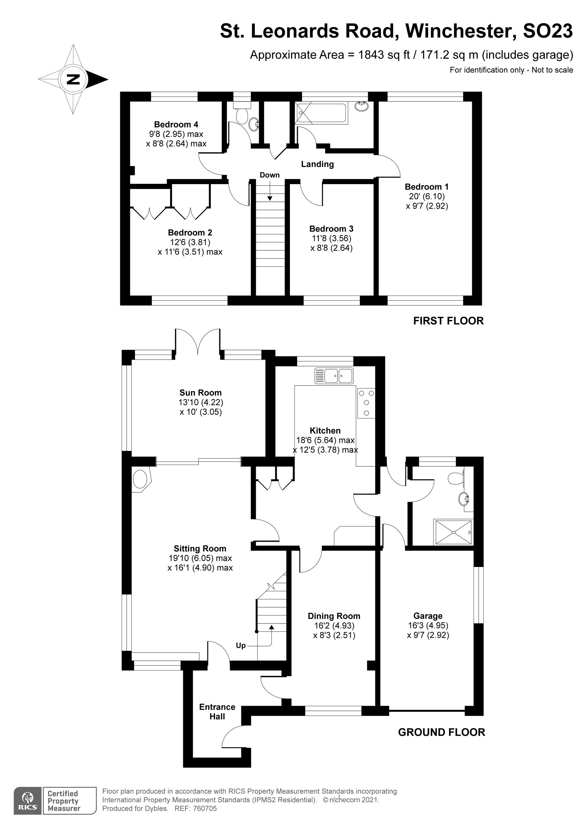 Pebbles St. Leonards Road, Winchester floorplan