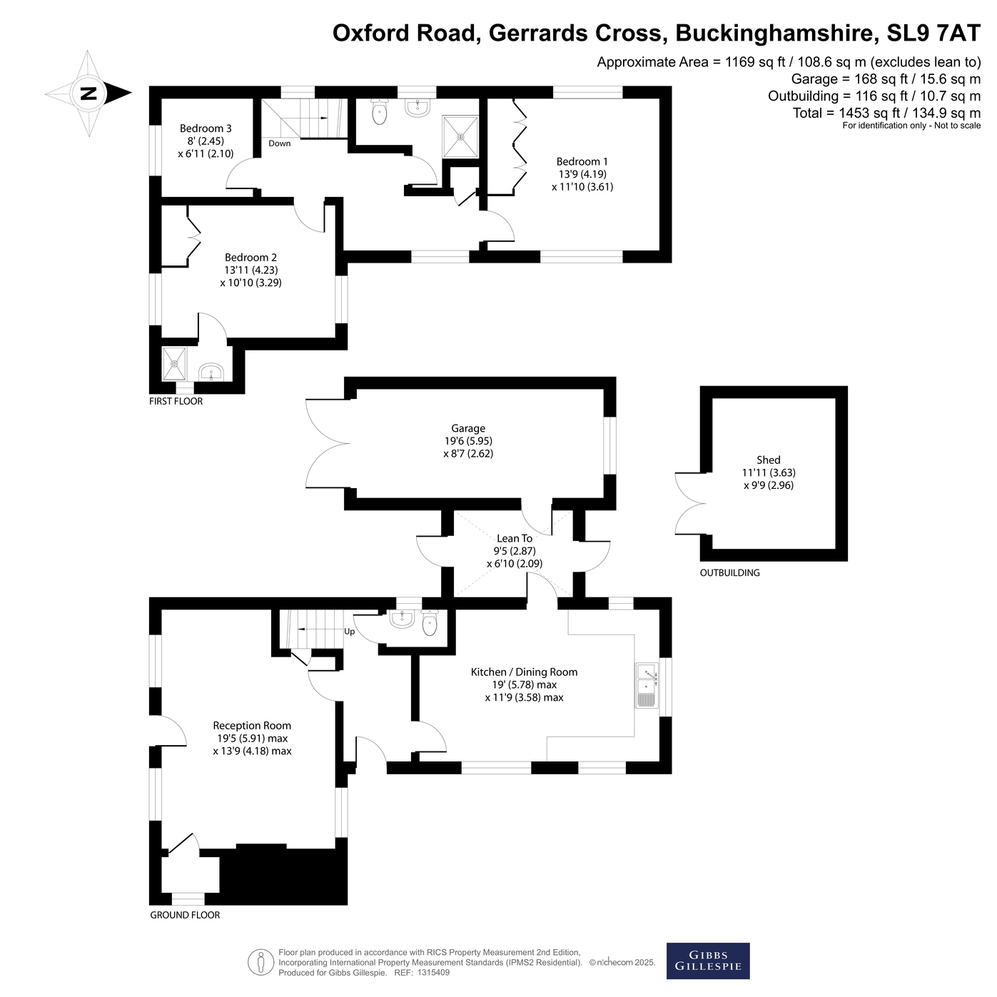 Pinstone Cottage,, Oxford Road, Buckinghamshire floorplan