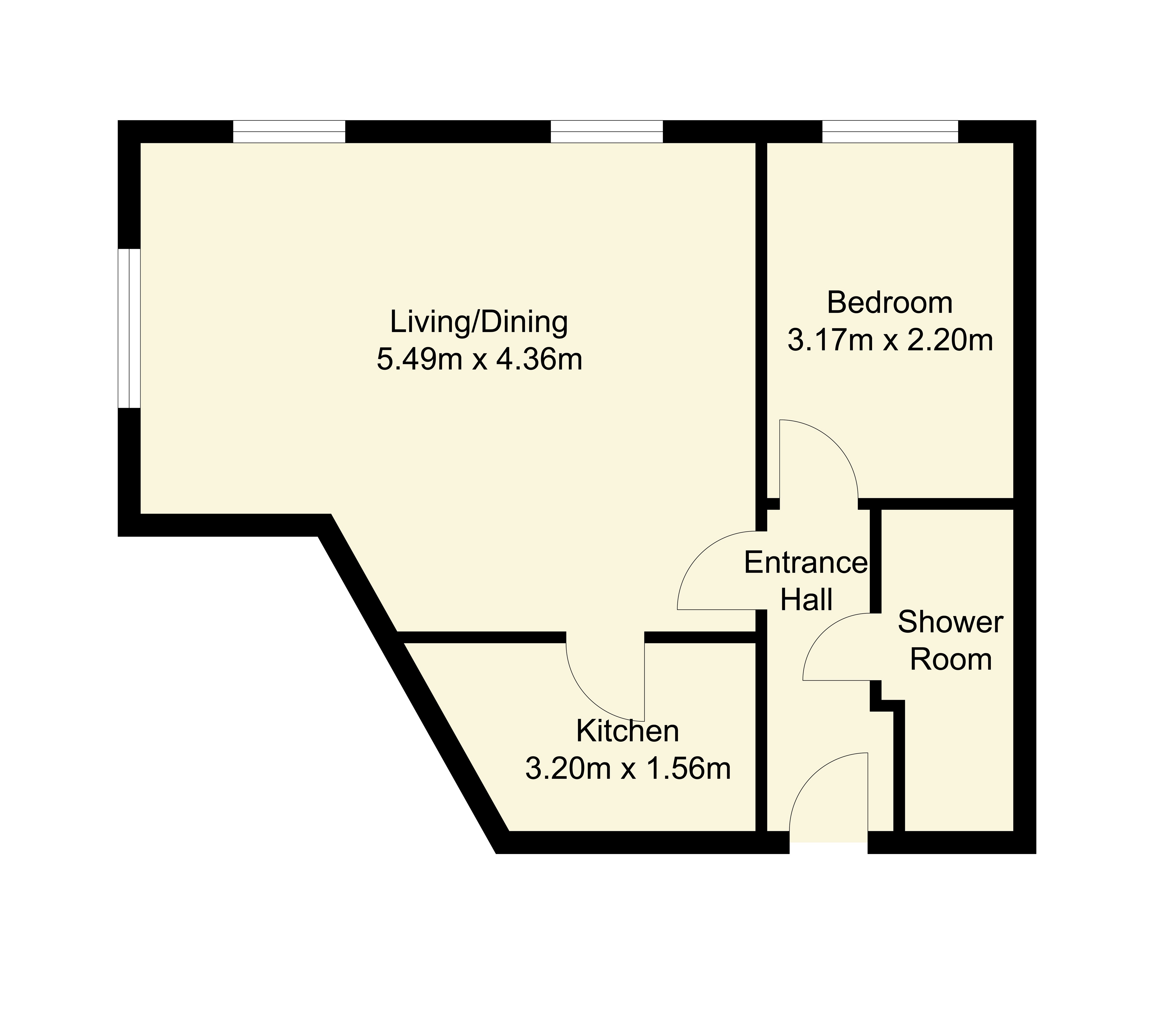 Flat 15, 23, Wellington Road, Dewsbury floorplan