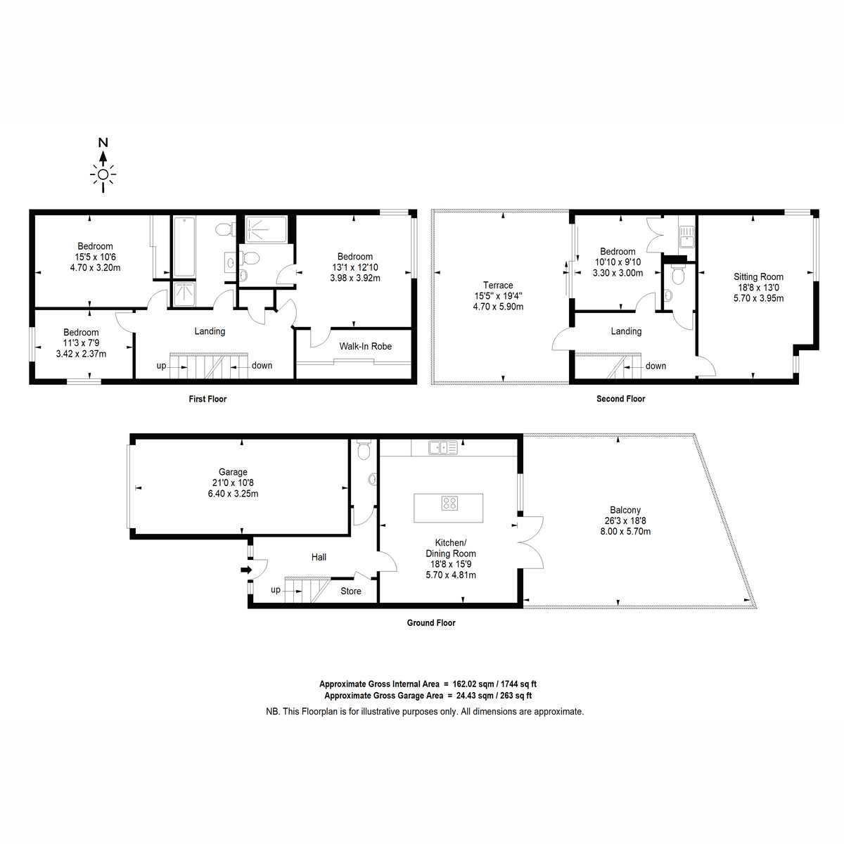 25, Baltic Way, Totnes floorplan