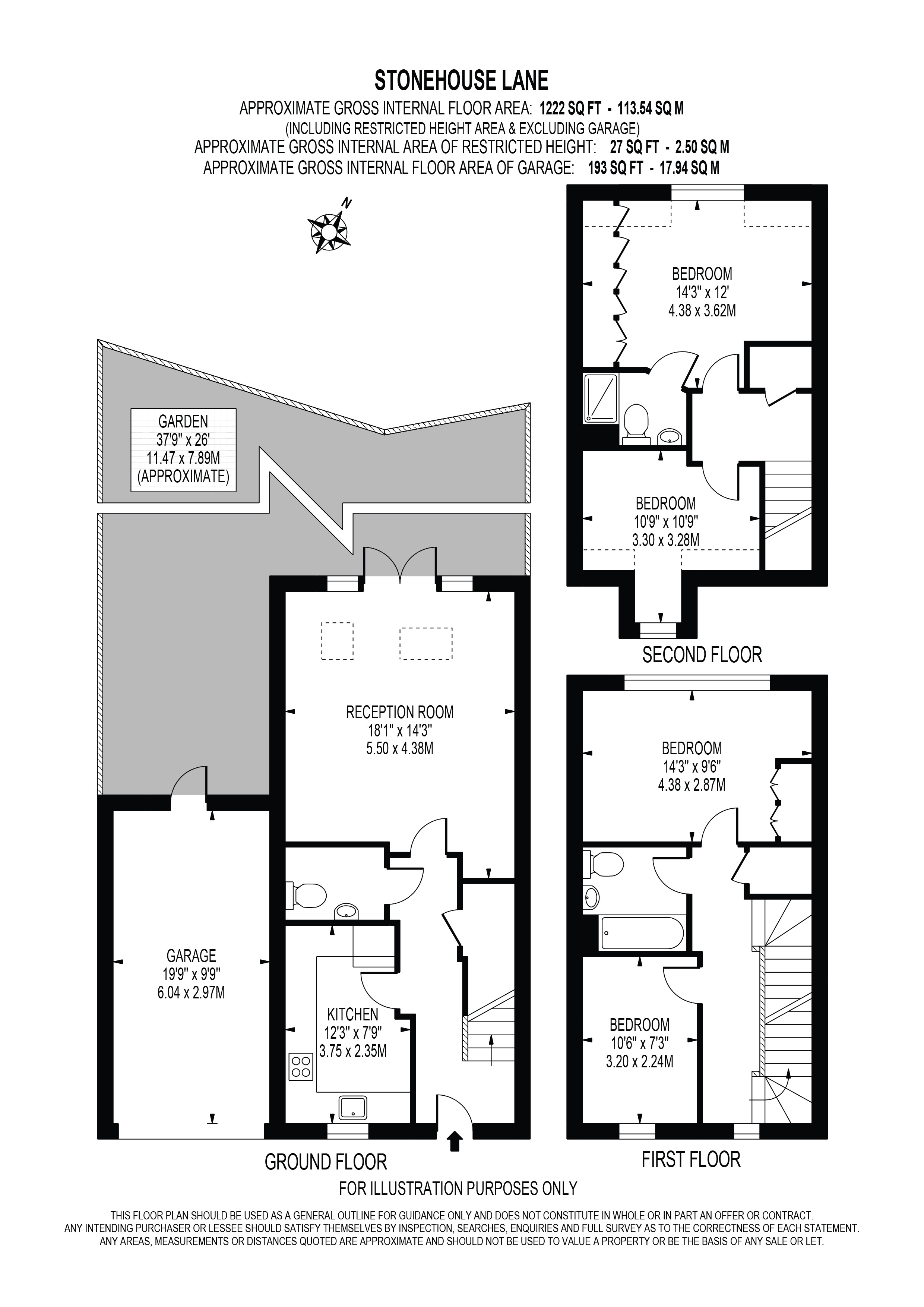 Stone House Lane, Dartford floorplan