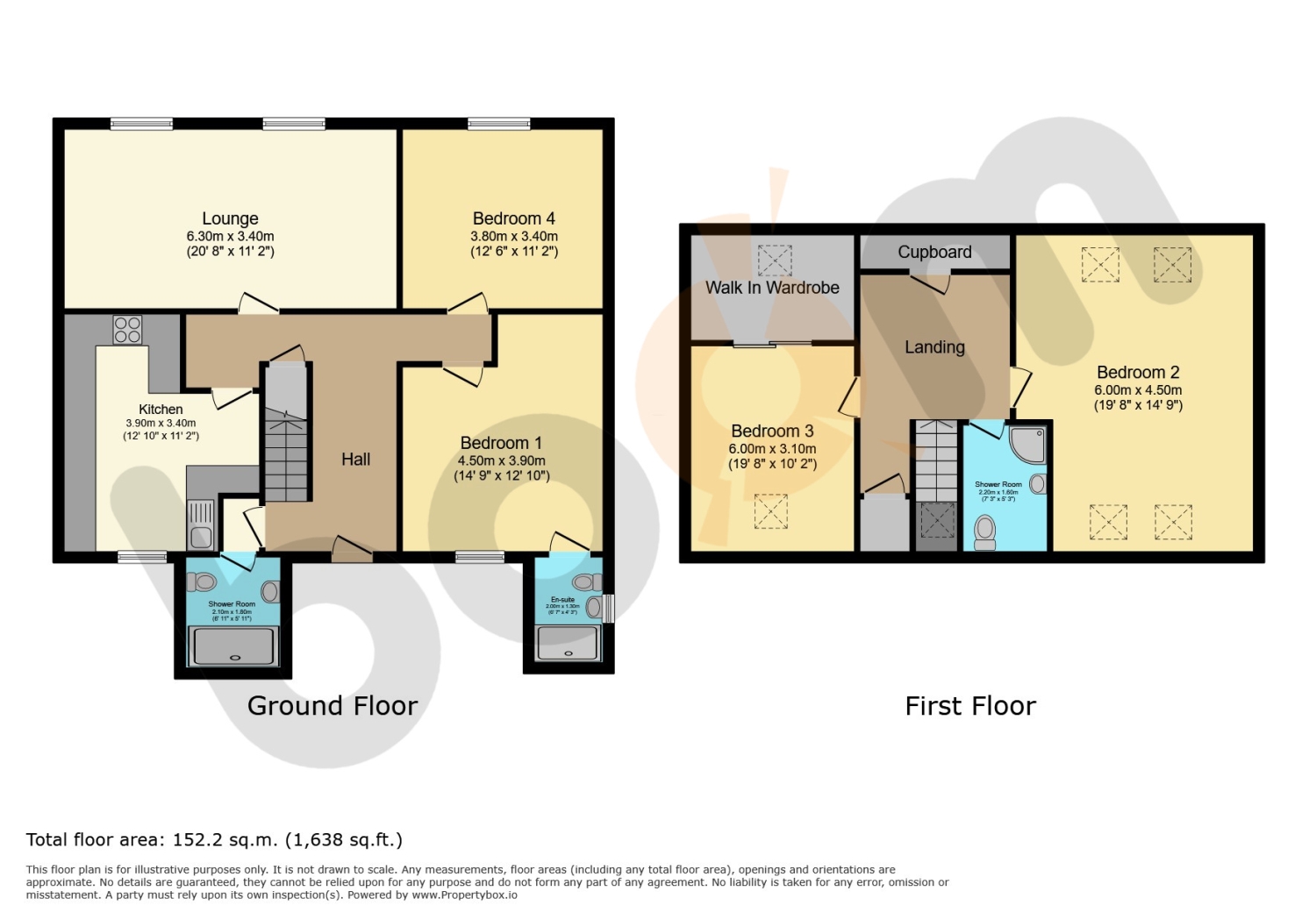 Highfield, Dalry floorplan