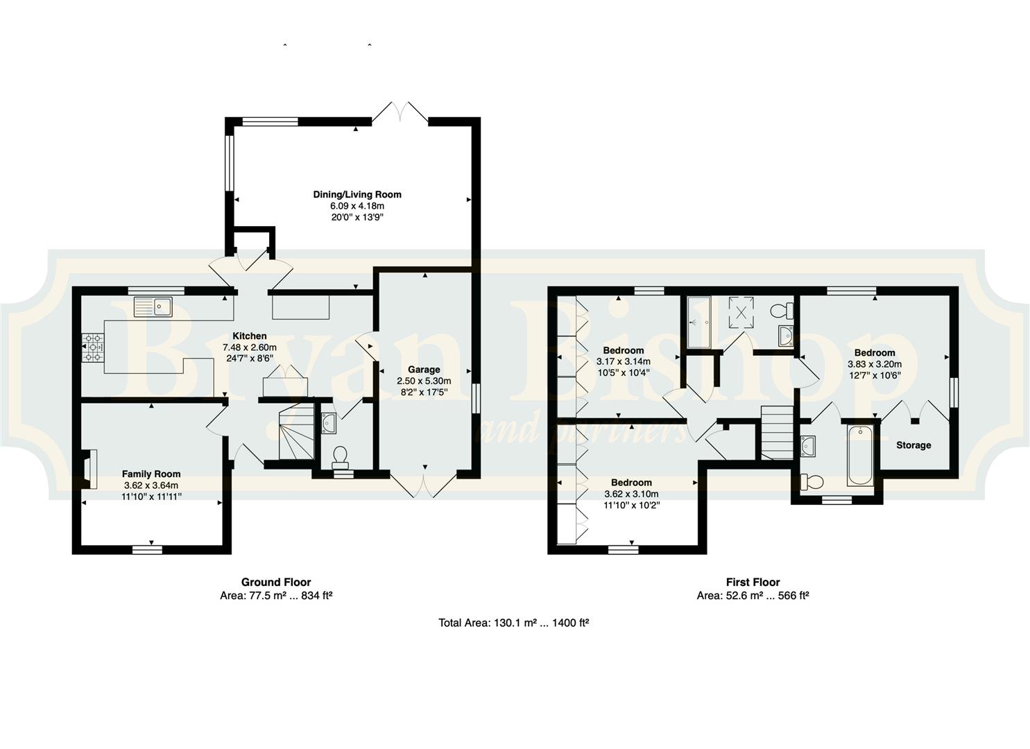 10, Station Road, Wheathampstead floorplan