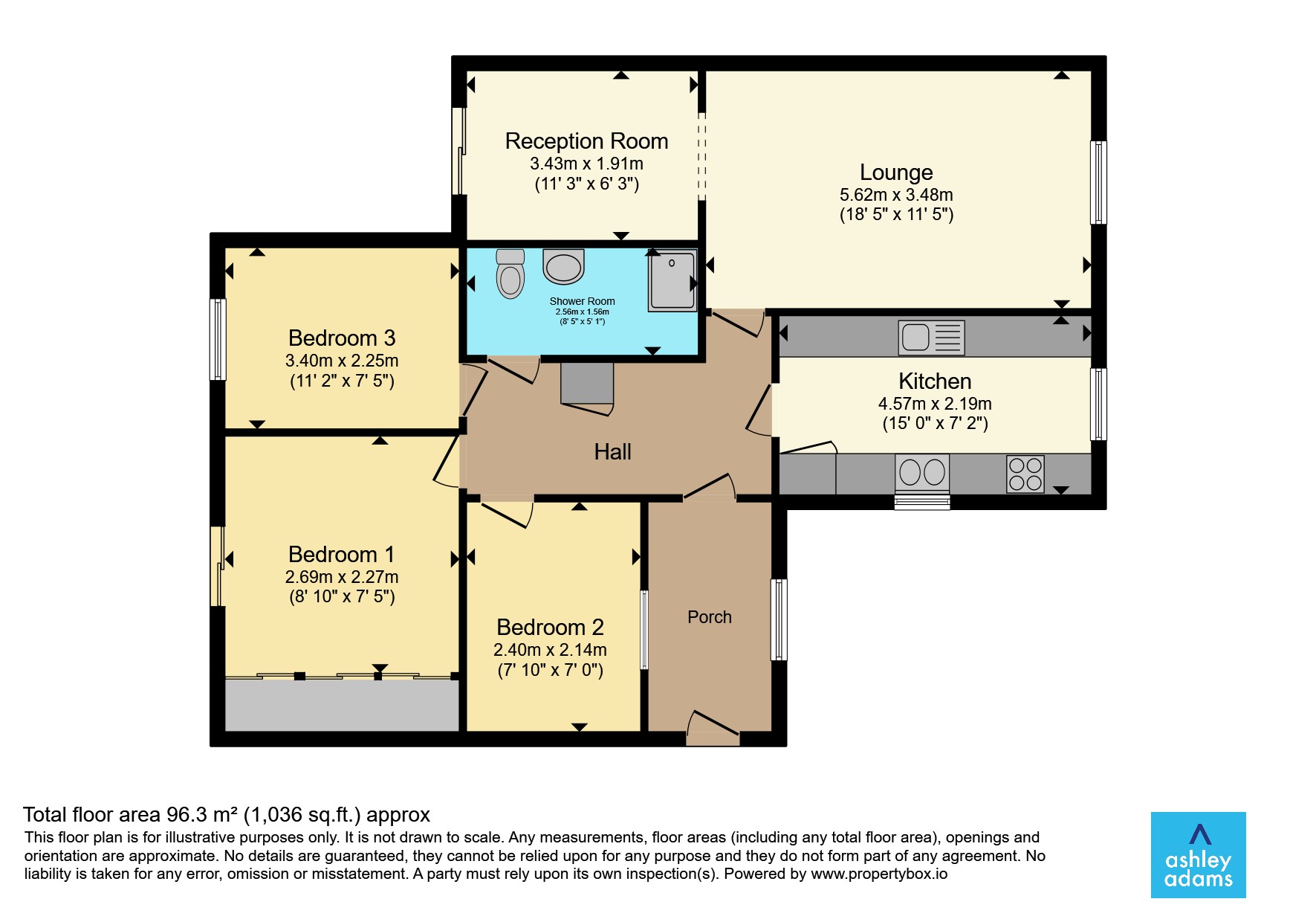 9, Lomond Avenue, Derby floorplan