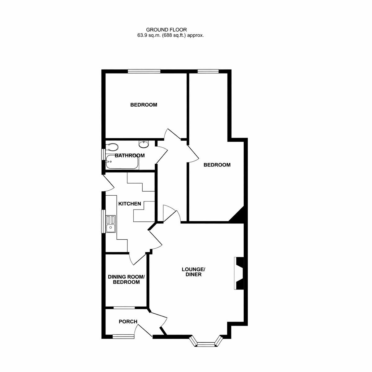 67, Wells Avenue, Southend-on-sea floorplan
