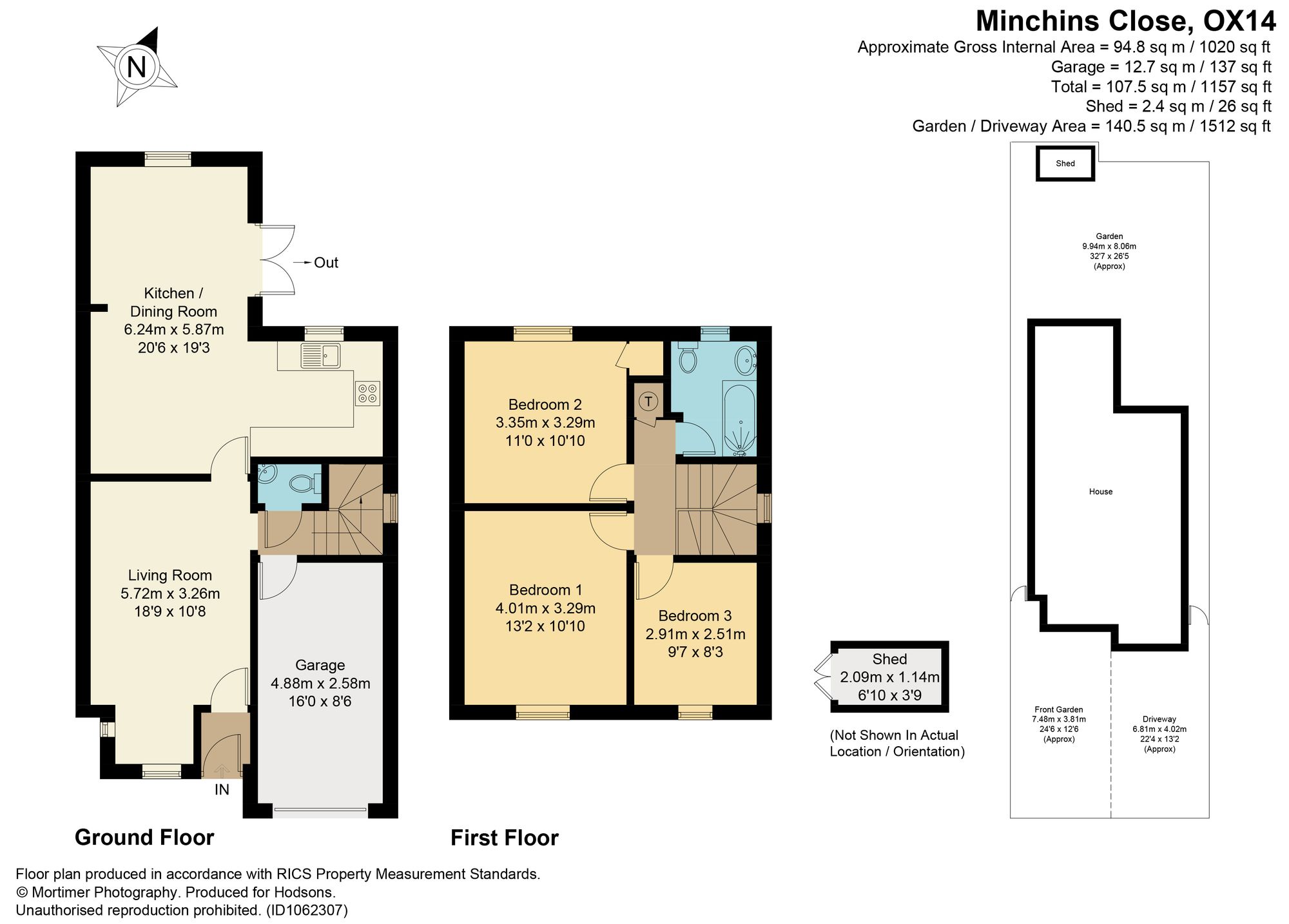 2 Minchins Close, Abingdon floorplan
