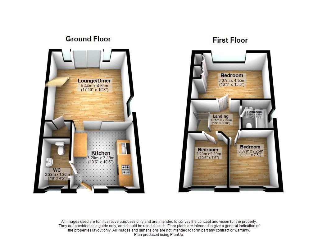 21, Wheeler Way, Basingstoke floorplan