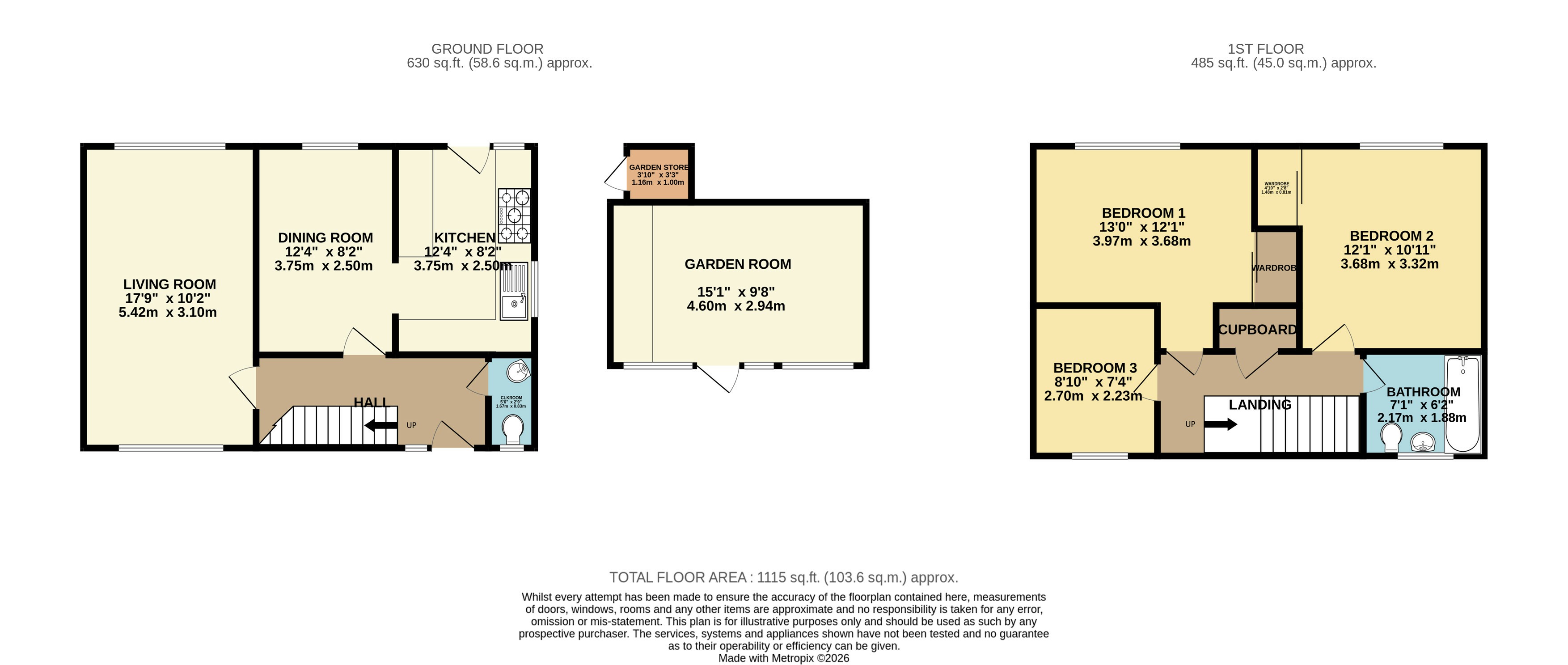 4, Holman Close, Crawley floorplan