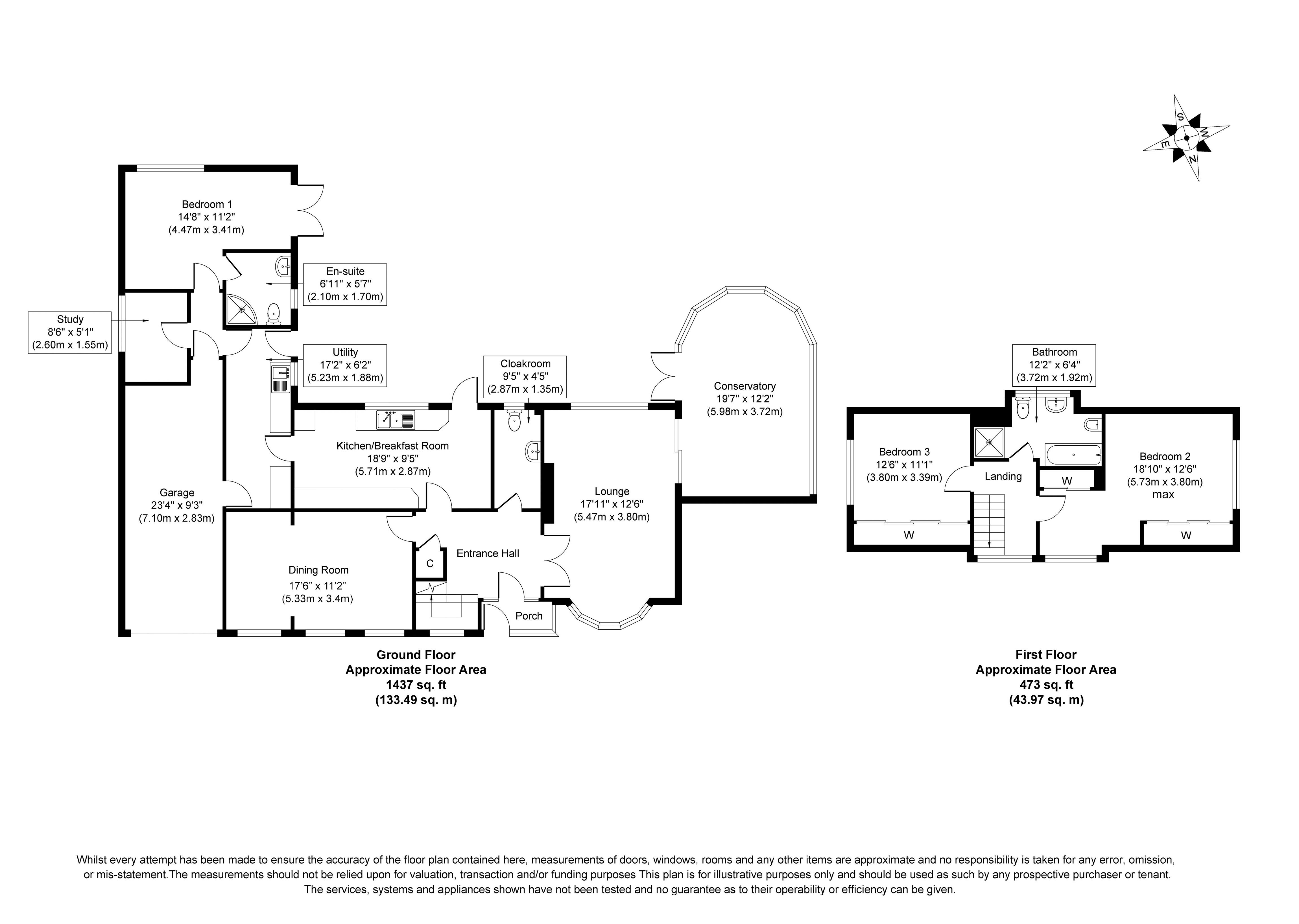 66, Charles Close, Norwich floorplan