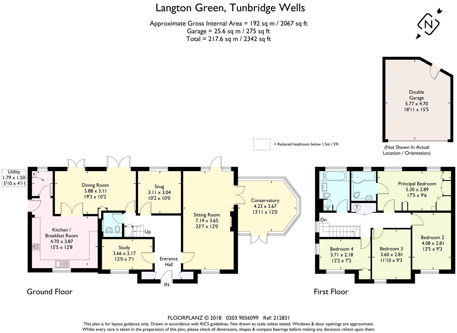 4 bed detached house for sale in Great Footway, Langton Green