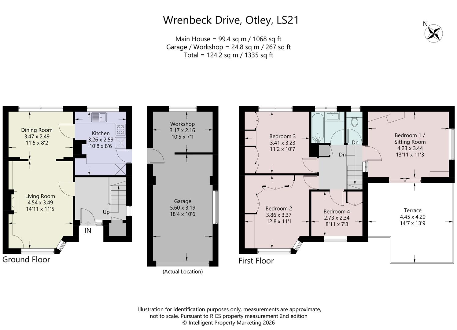 16, Wrenbeck Drive, Otley floorplan