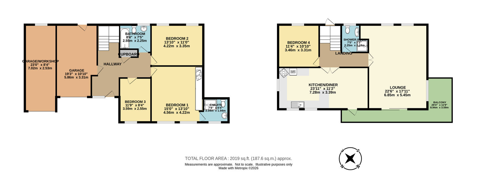 Kewarra, Renney Road, Plymouth floorplan