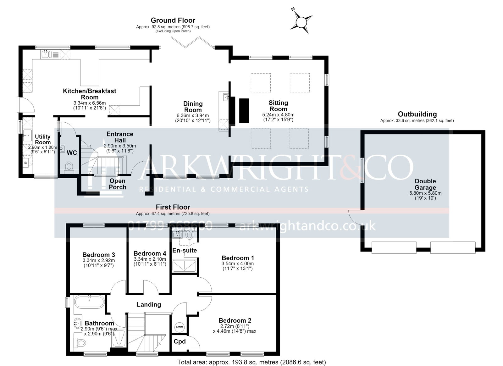2, Meadowford, Saffron Walden floorplan