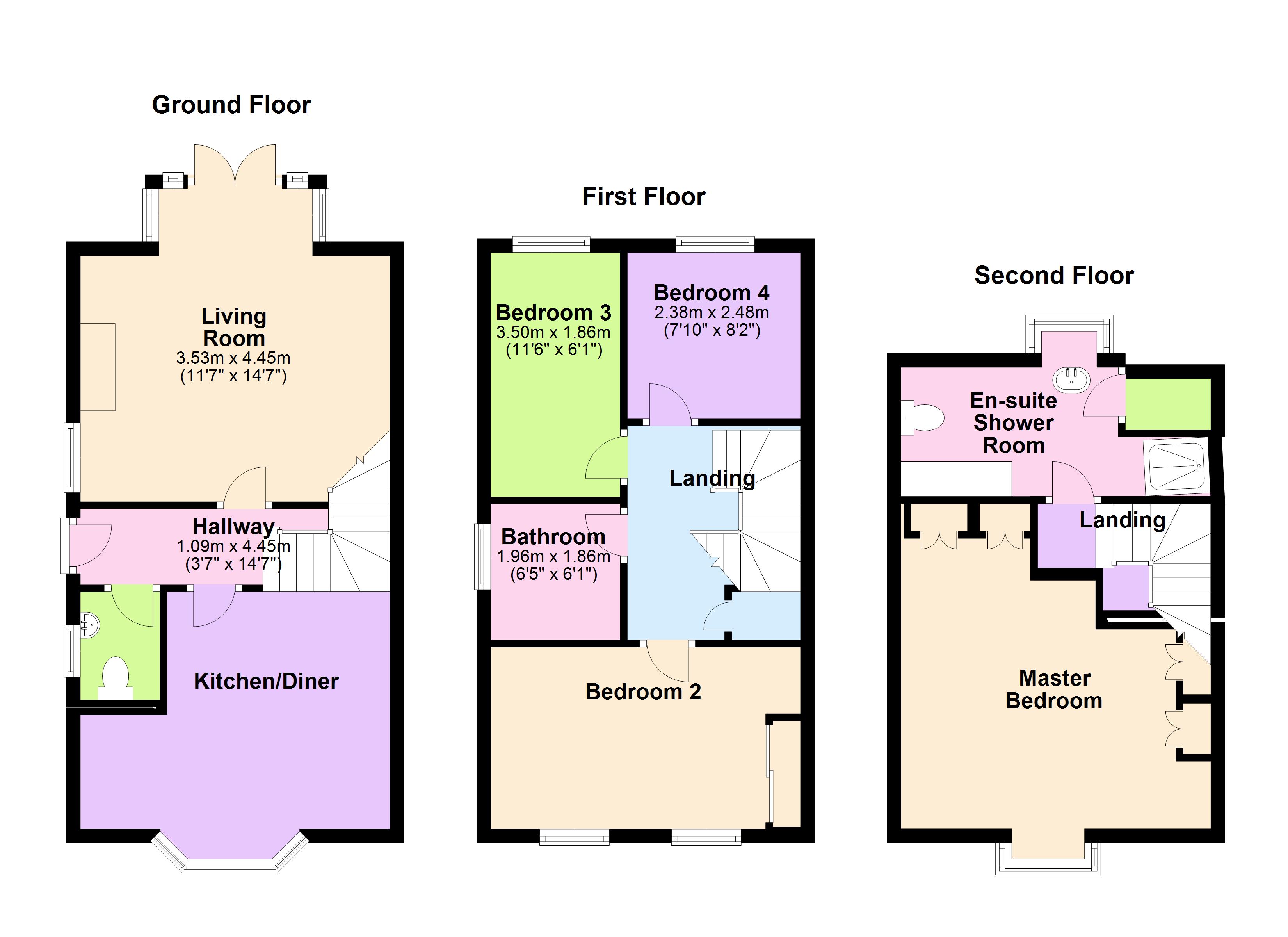 4 Bedrooms Town house for sale in Durham Way, Parkgate, Rotherham S62