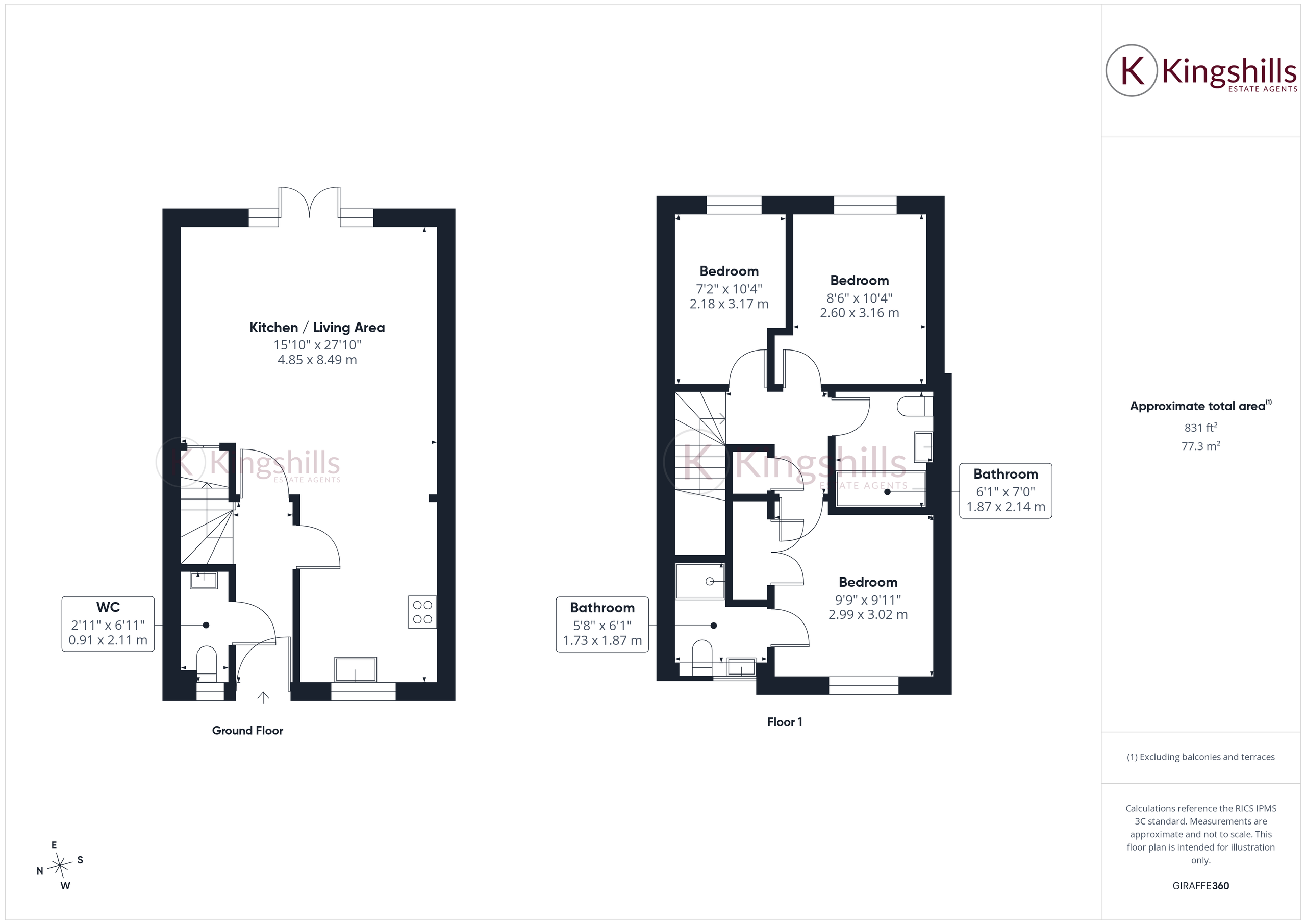 34 Bartlett Place, High Wycombe floorplan