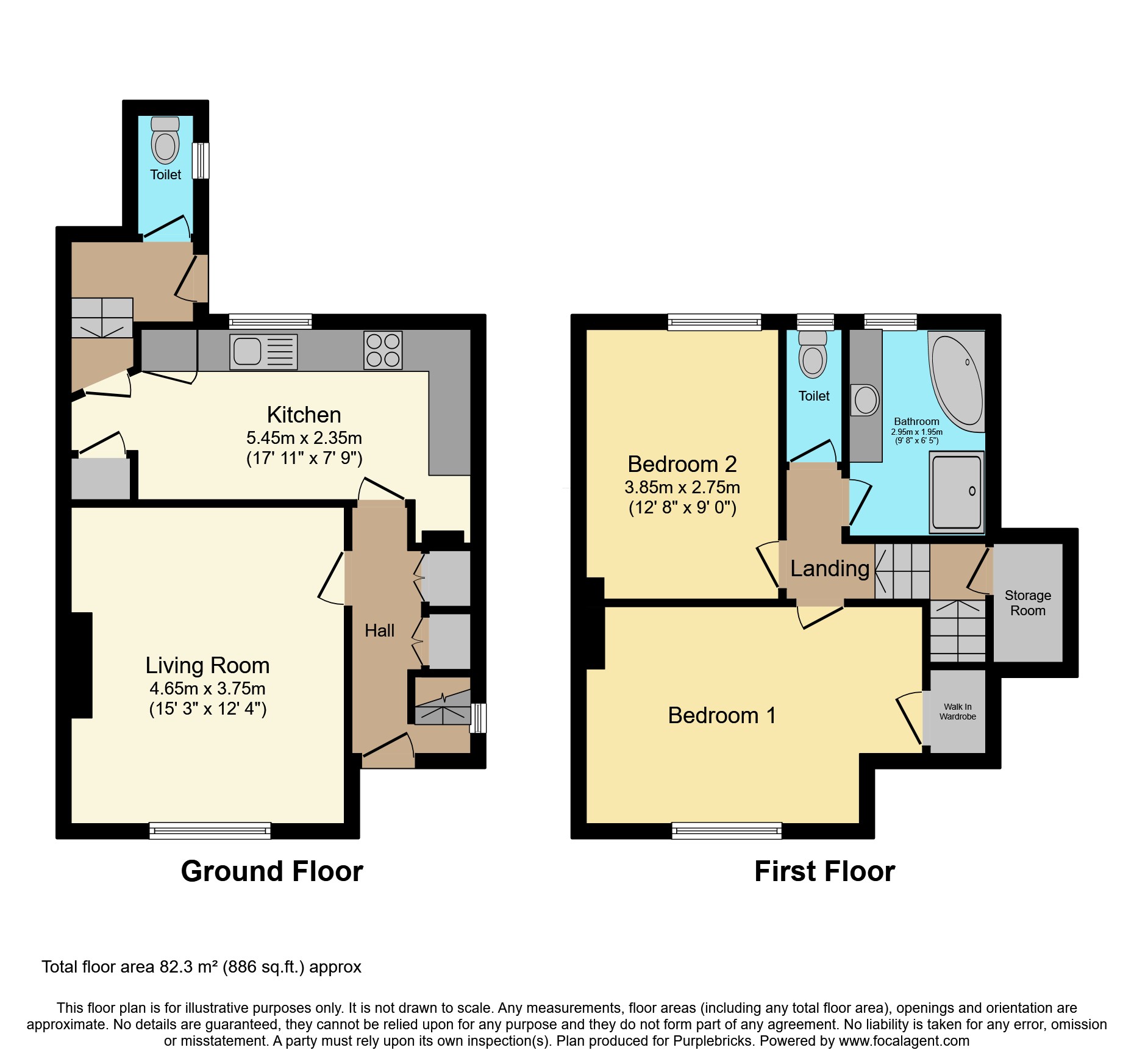 99, Gallards Hill, Leicester floorplan