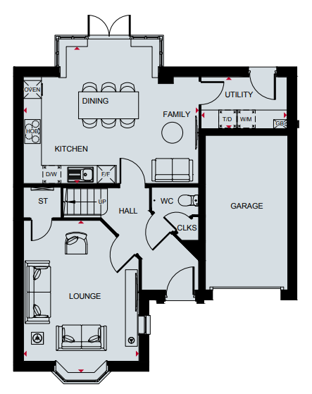 HA423546, Keckwick Lane, Daresbury, Warrington floorplan