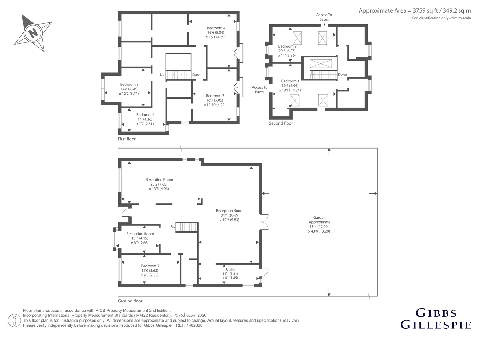 21, The Avenue, Middlesex floorplan