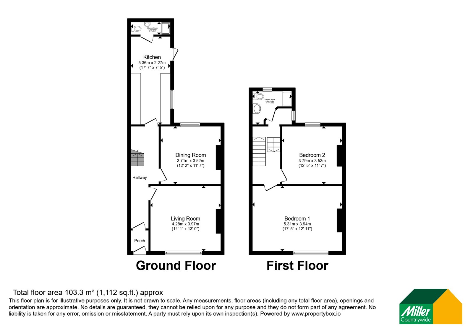 7, Laira Place, Devon floorplan
