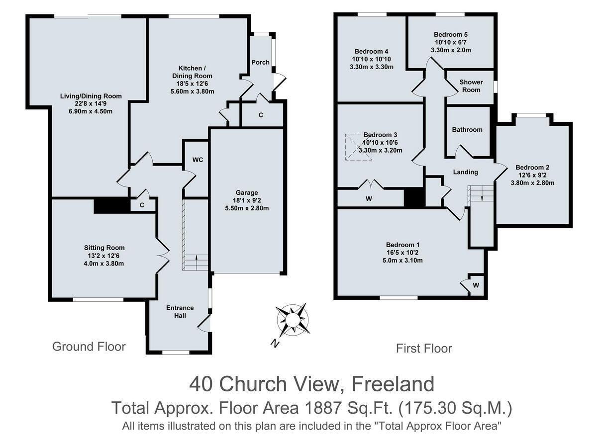 40, Church View, Freeland floorplan