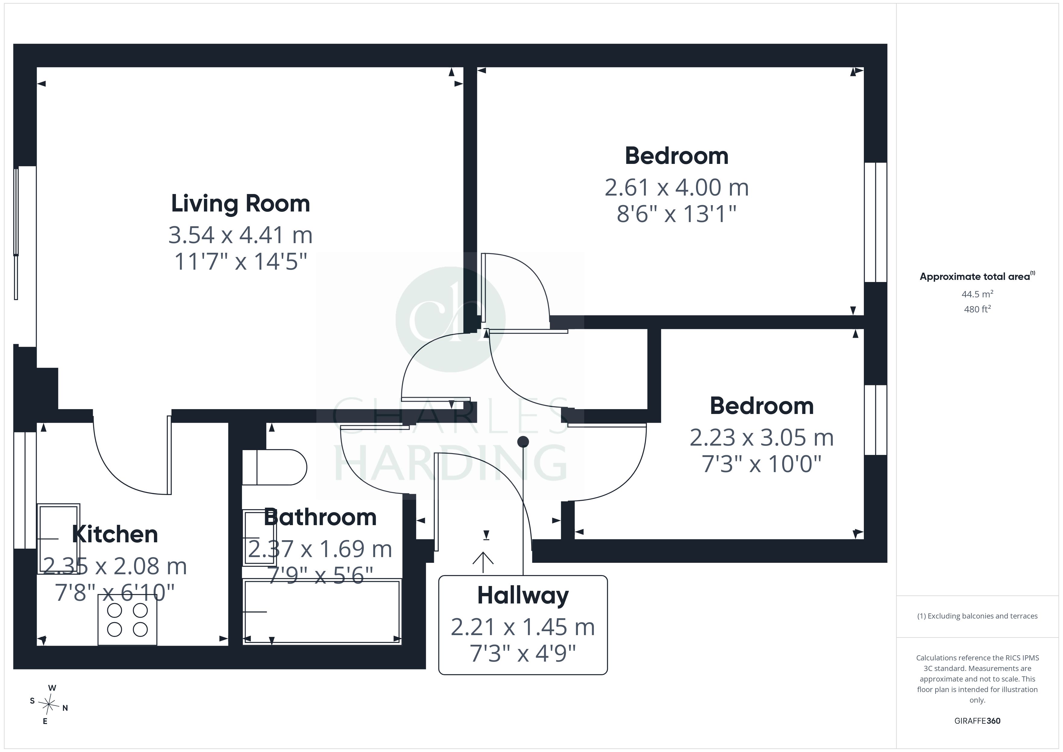 21, The Birches, Swindon floorplan