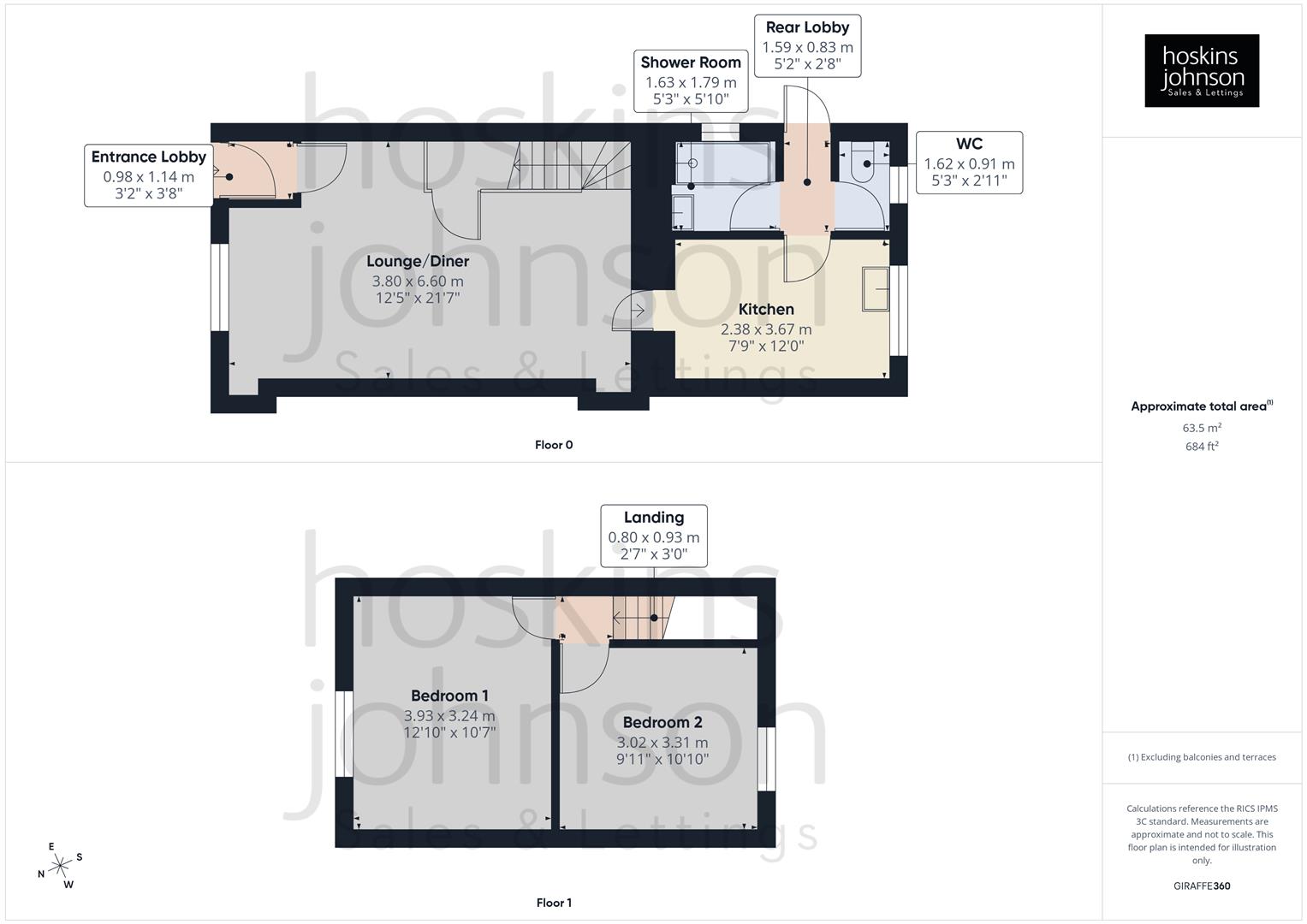 167, Wood Road, Pontypridd floorplan